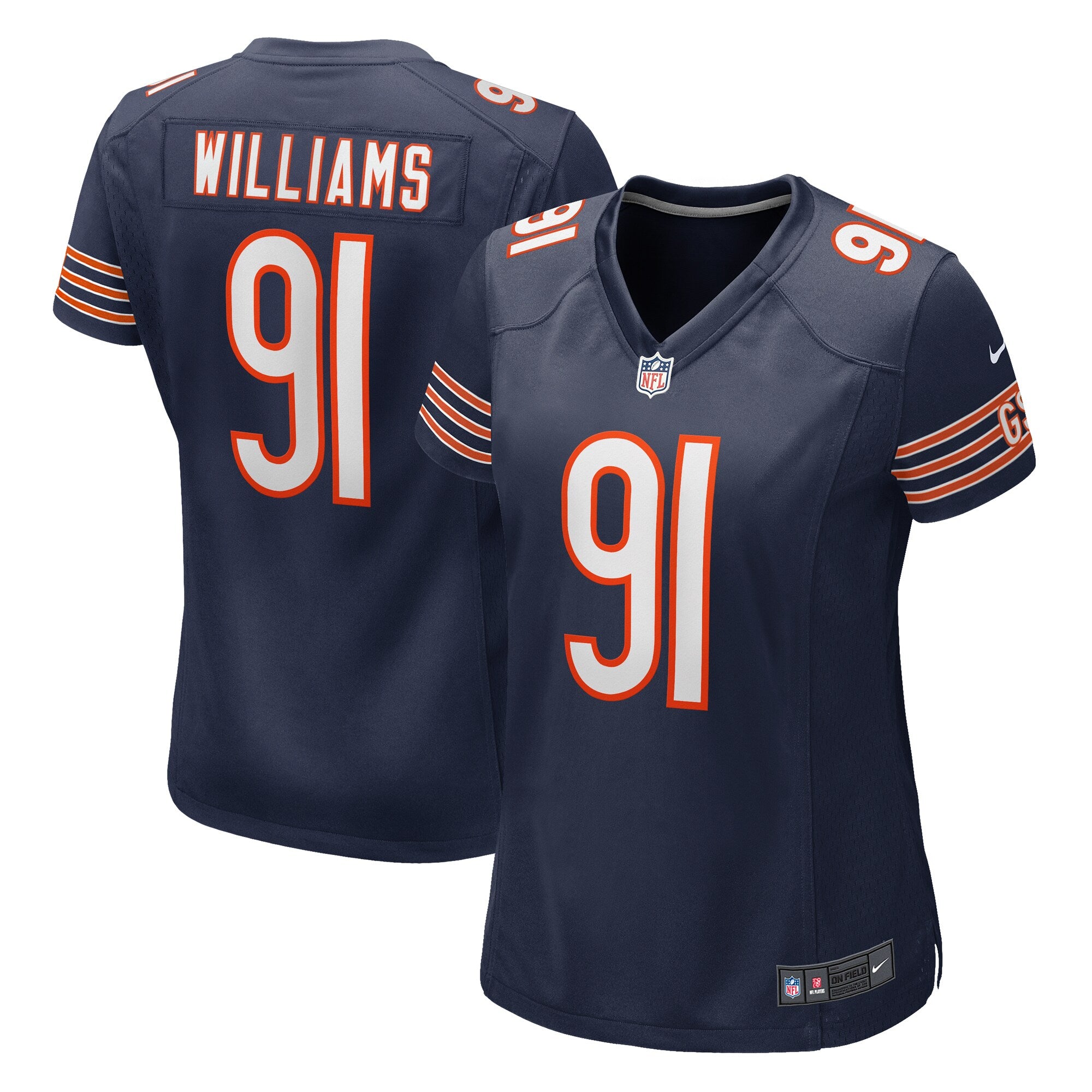 Chris Williams Chicago Bears Nike Women's  Game Jersey -  Navy