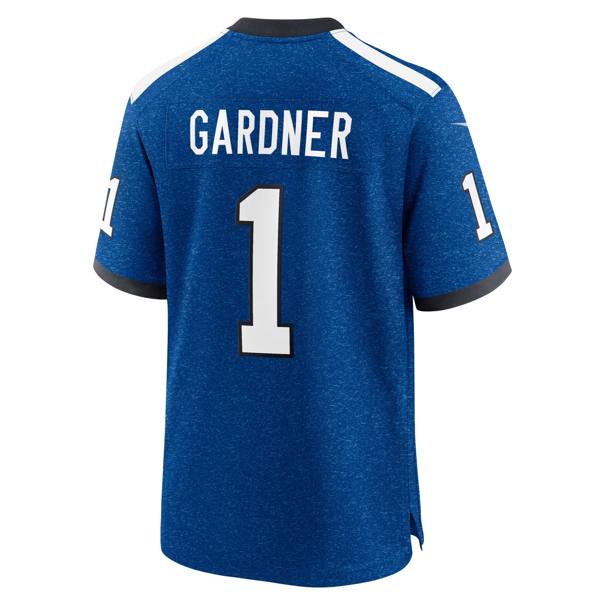 Ahmad Sauce Gardner Indianapolis Colts Nike Alternate 2 Indiana Nights Game Jersey -  Heather Royal
