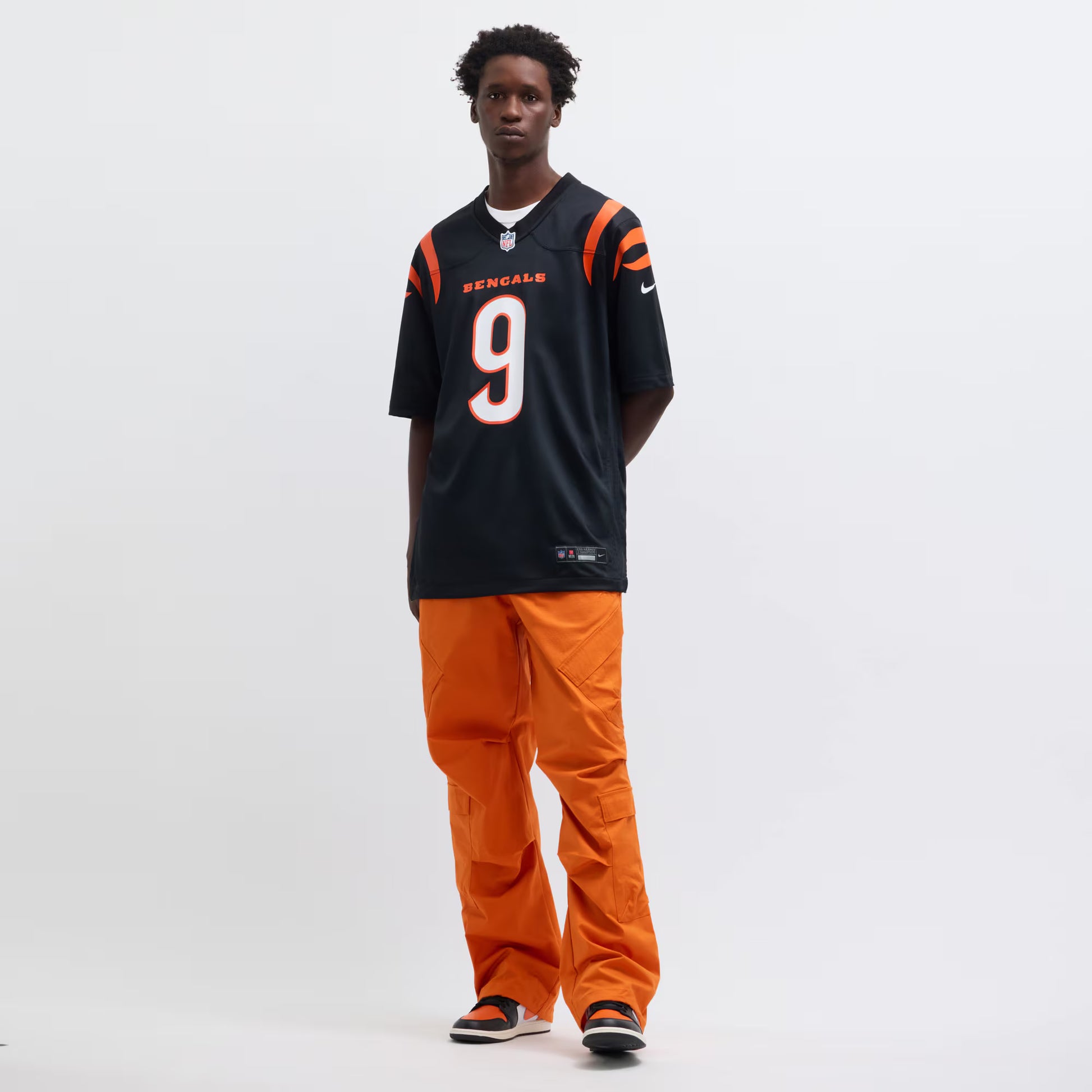 Joe Burrow Cincinnati Bengals Nike Player Game Jersey - Black