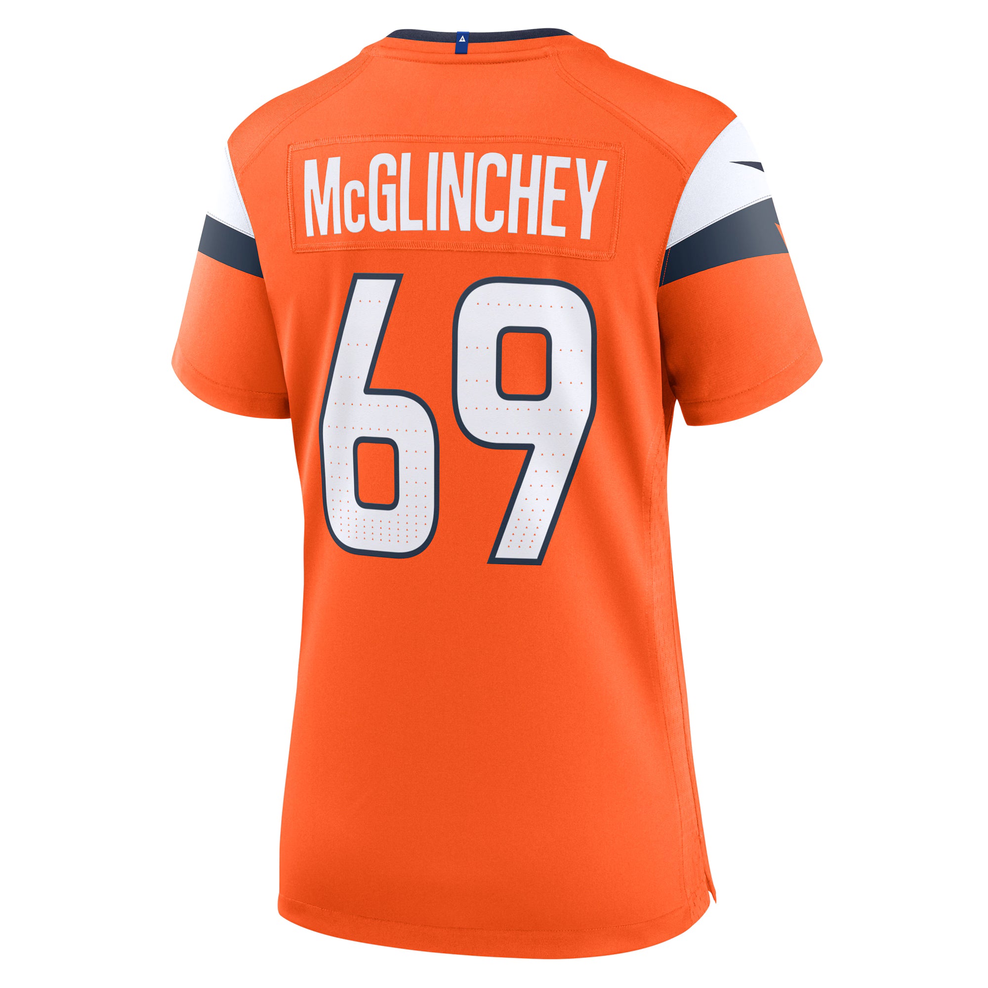 Mike McGlinchey Denver Broncos Nike Women's Team Game Jersey -  Orange