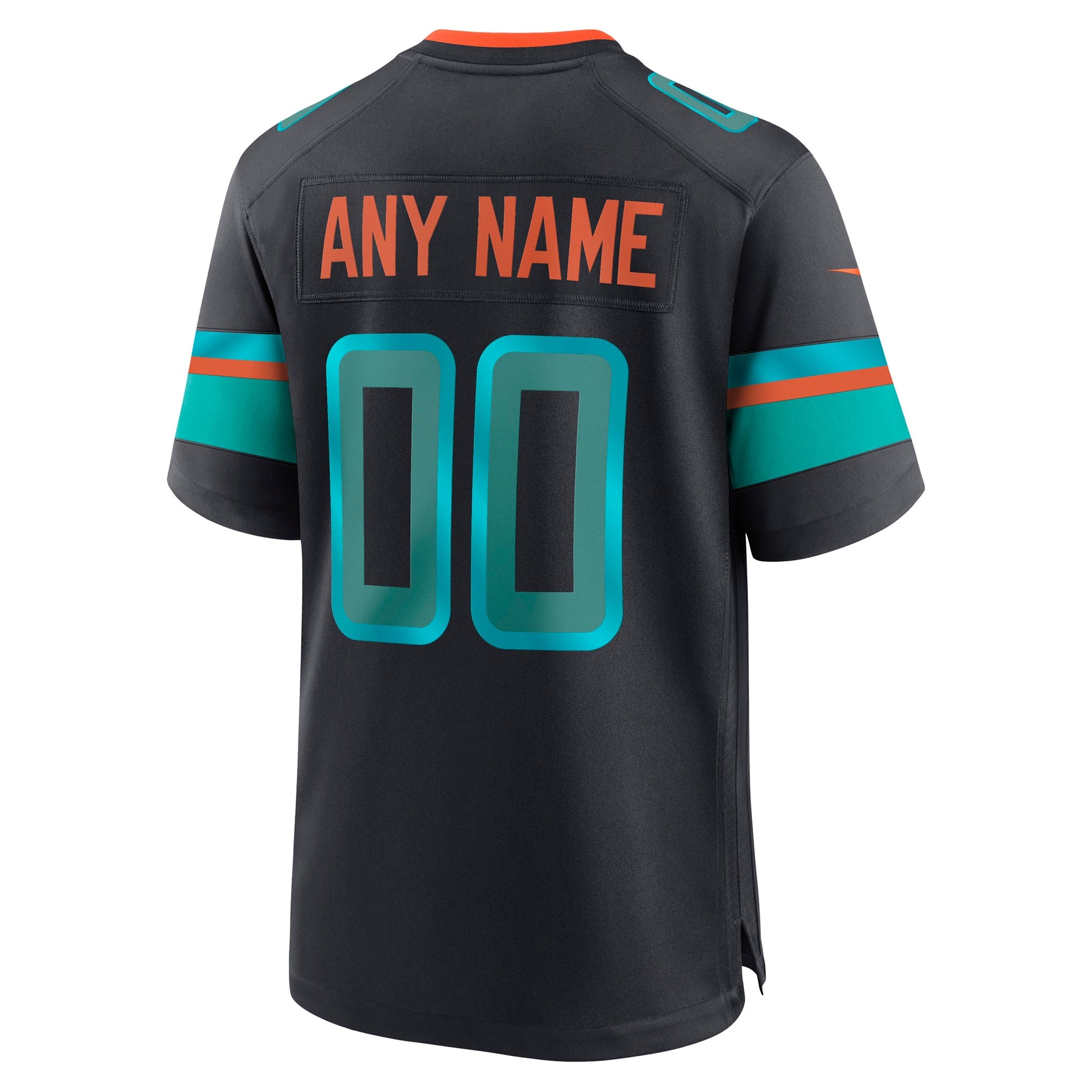 Miami Dolphins Nike 2025 Rivalries Collection Custom Game Jersey - Pitch Blue