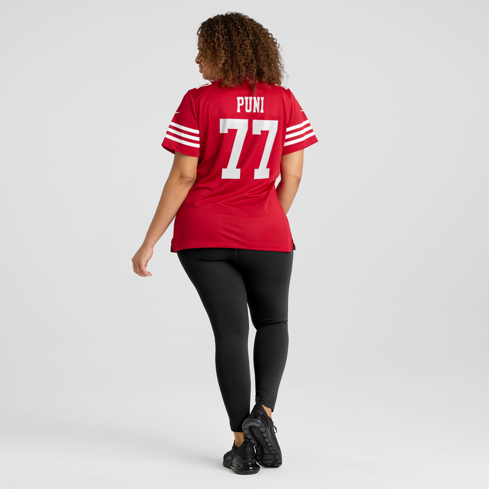 Dominick Puni San Francisco 49ers Nike Women's Team Game Jersey -  Scarlet
