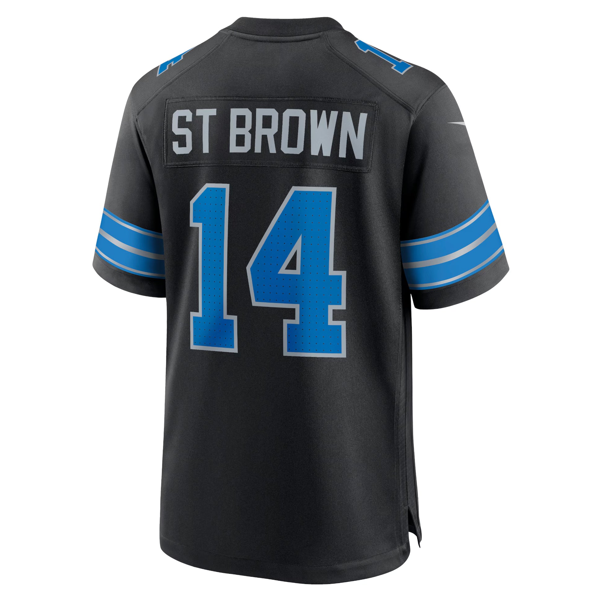 Amon-Ra St. Brown Detroit Lions Nike 2nd Alternate Game Jersey - Black