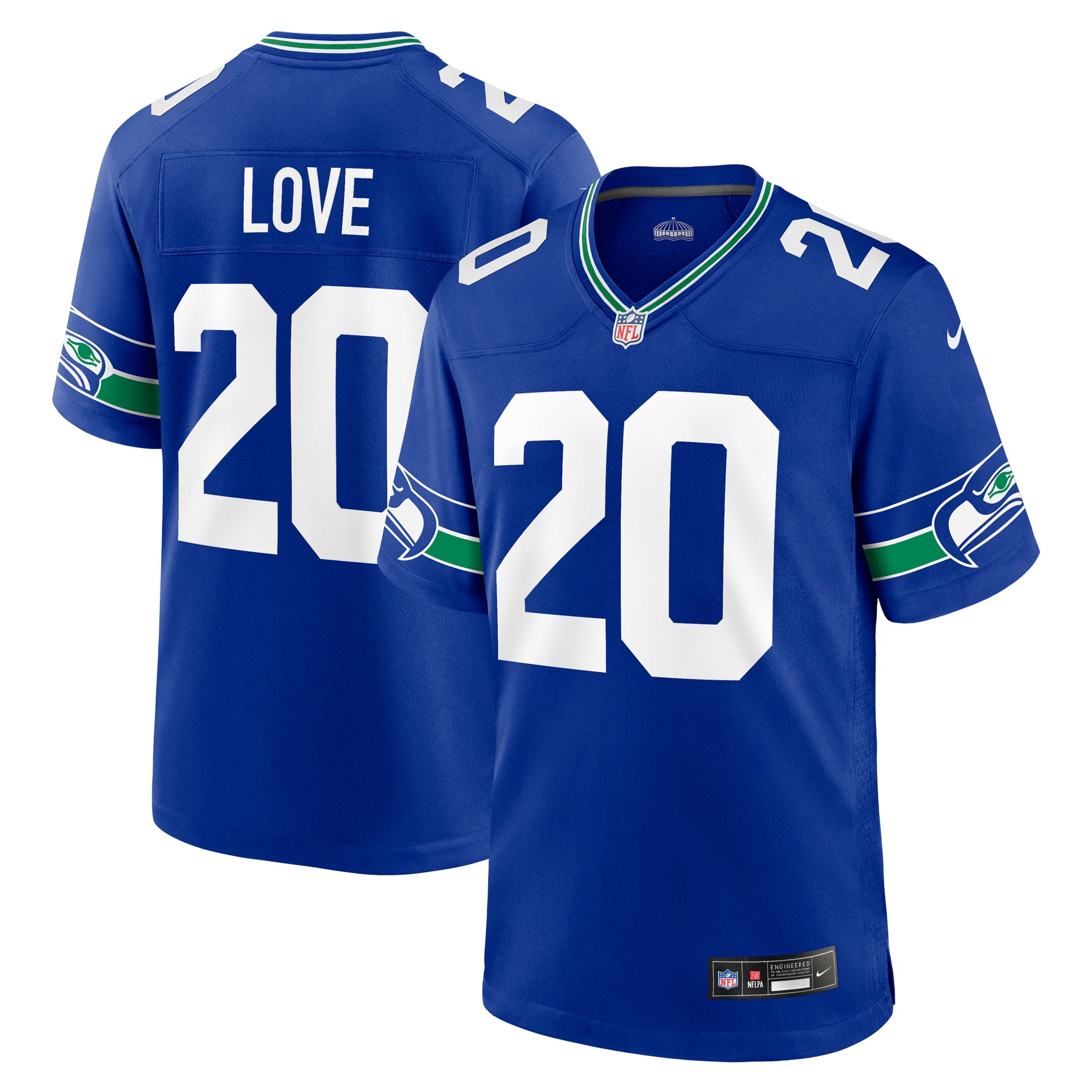 Julian Love Seattle Seahawks Nike Alternate Game Jersey - Royal