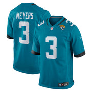 Jakobi Meyers Jacksonville Jaguars Nike Team  Game Jersey -  Teal