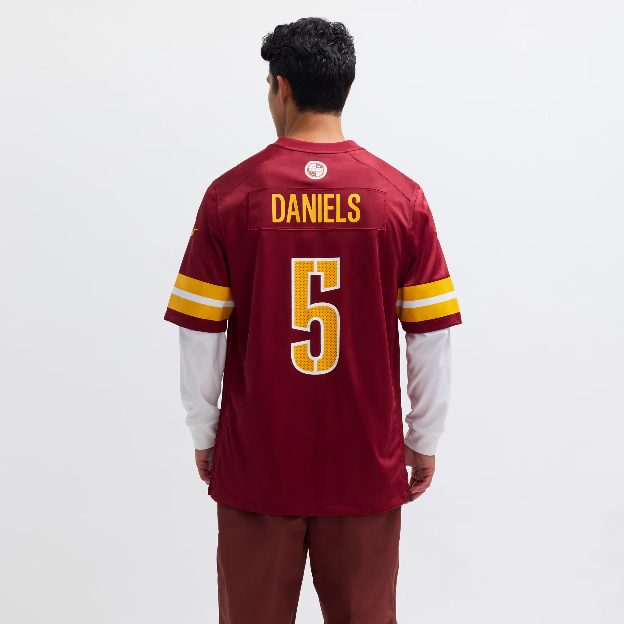 Jayden Daniels Washington Commanders Nike  Player Game Jersey - Burgundy
