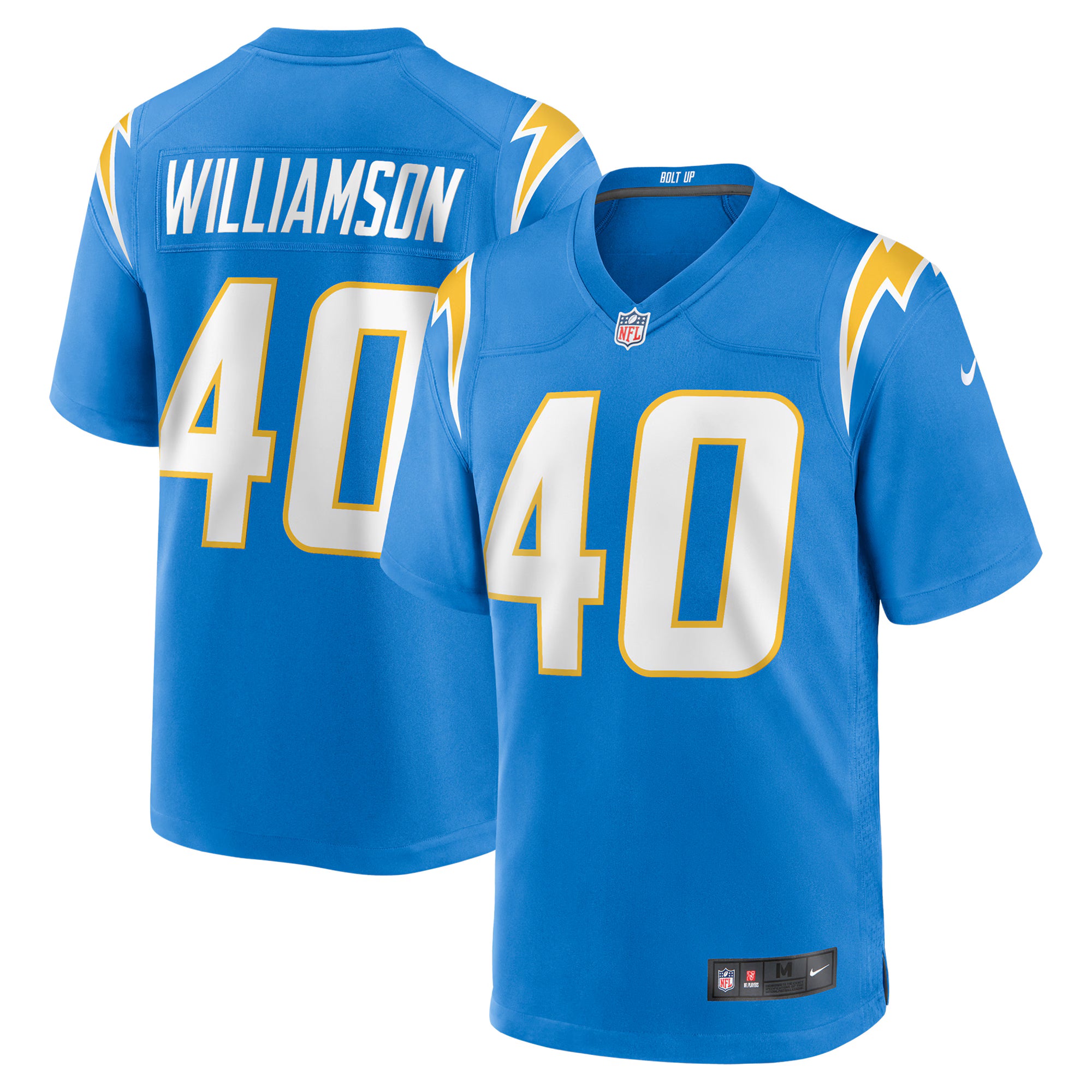 Kendall Williamson Los Angeles Chargers Nike Team Game Jersey -  Powder Blue