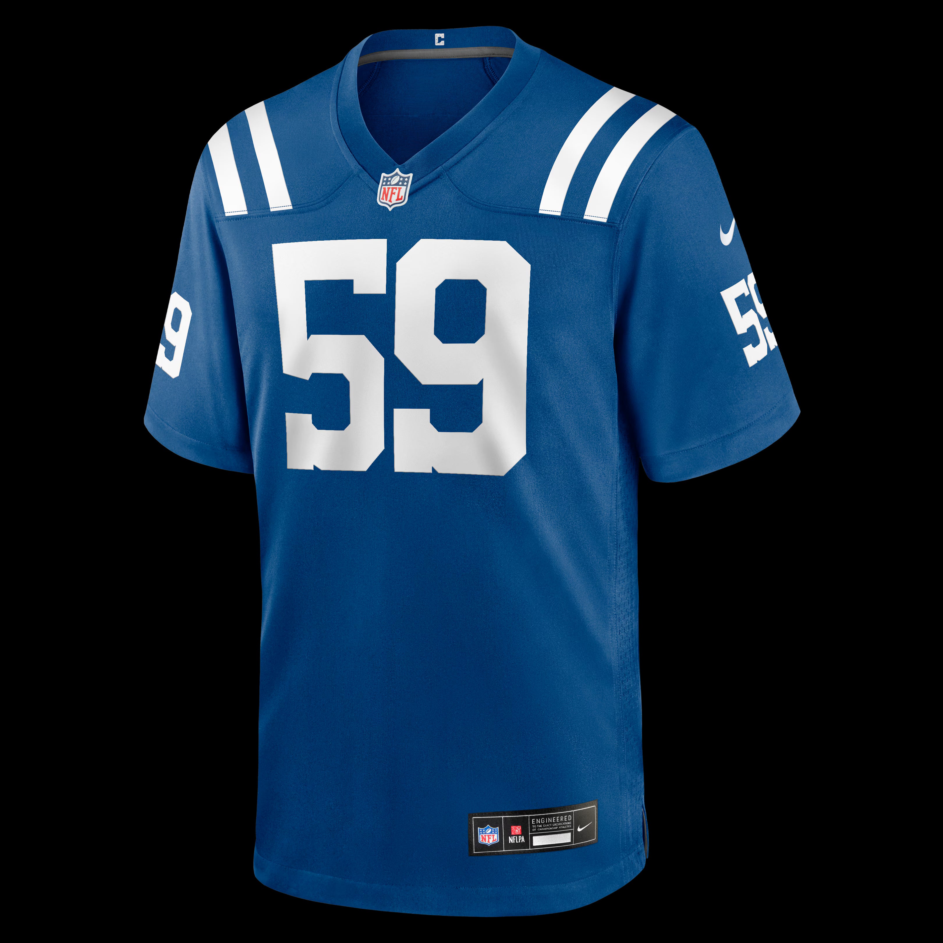 Buddy Johnson Indianapolis Colts Nike Team Game Jersey -  Royal