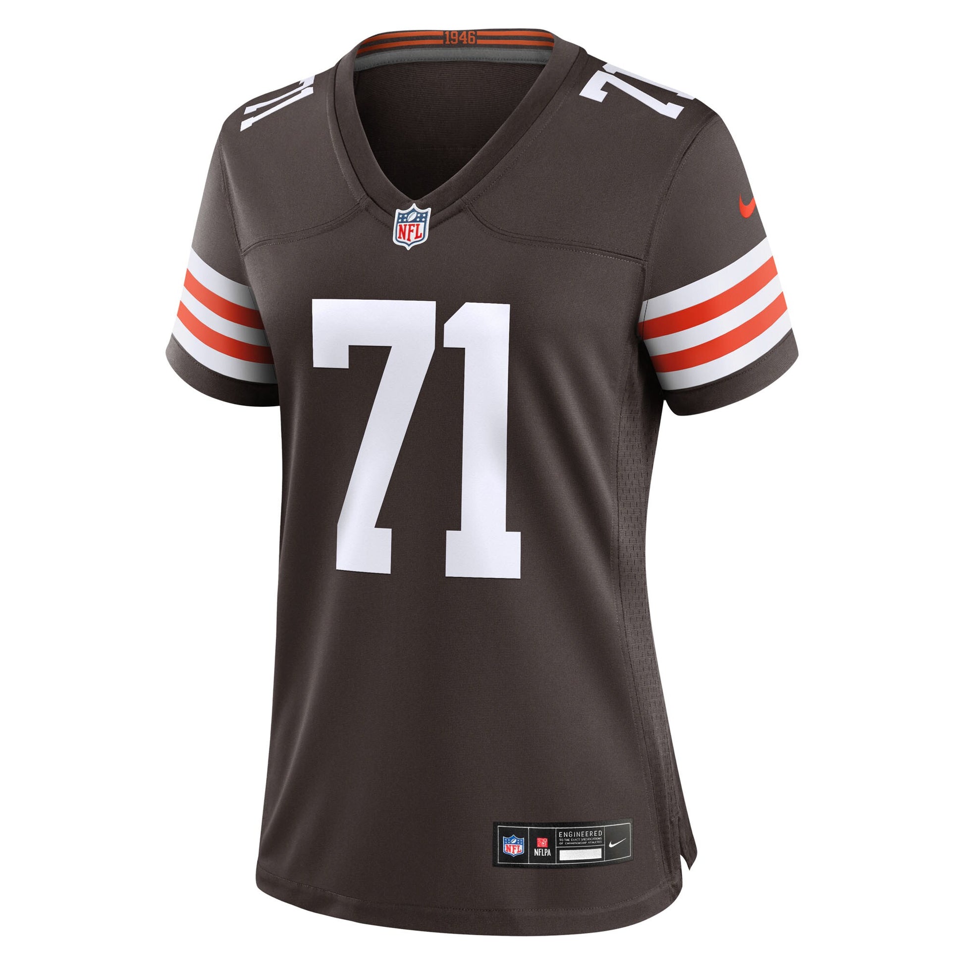 Cornelius Lucas Cleveland Browns Nike Women's Team Game Jersey -  Brown