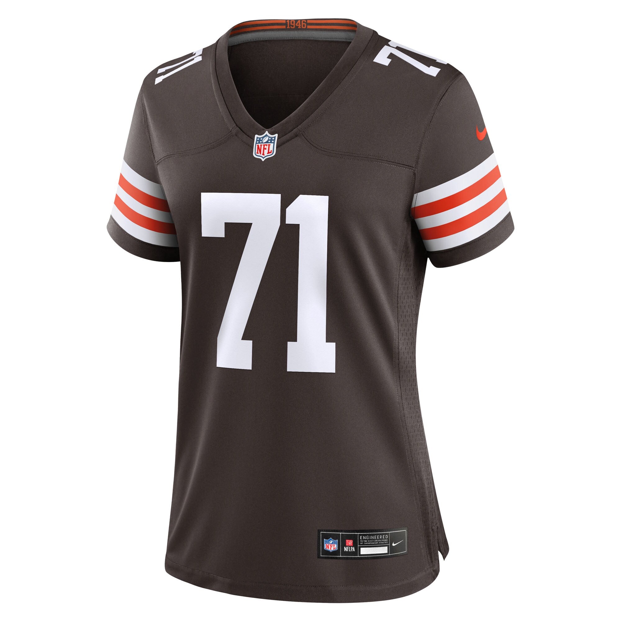 Cornelius Lucas Cleveland Browns Nike Women's Team Game Jersey -  Brown
