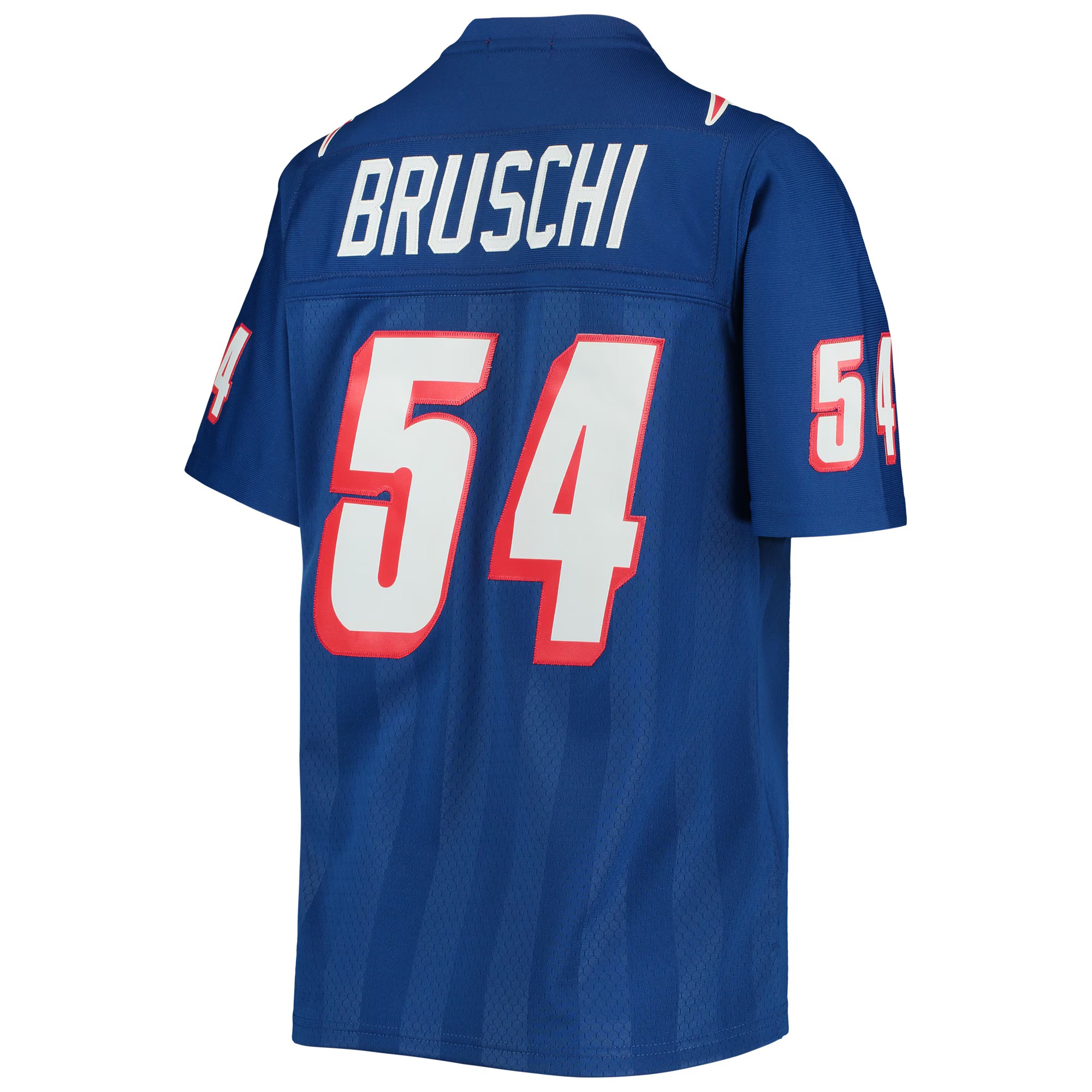 Tedy Bruschi New England Patriots Mitchell &amp; Ness Women's Legacy Replica Player Jersey - Royal