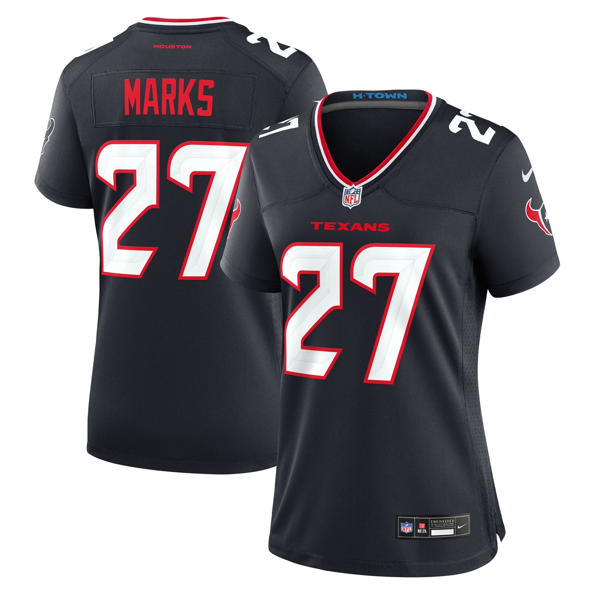 Woody Marks Houston Texans Nike Women's Team Game Jersey -  Navy