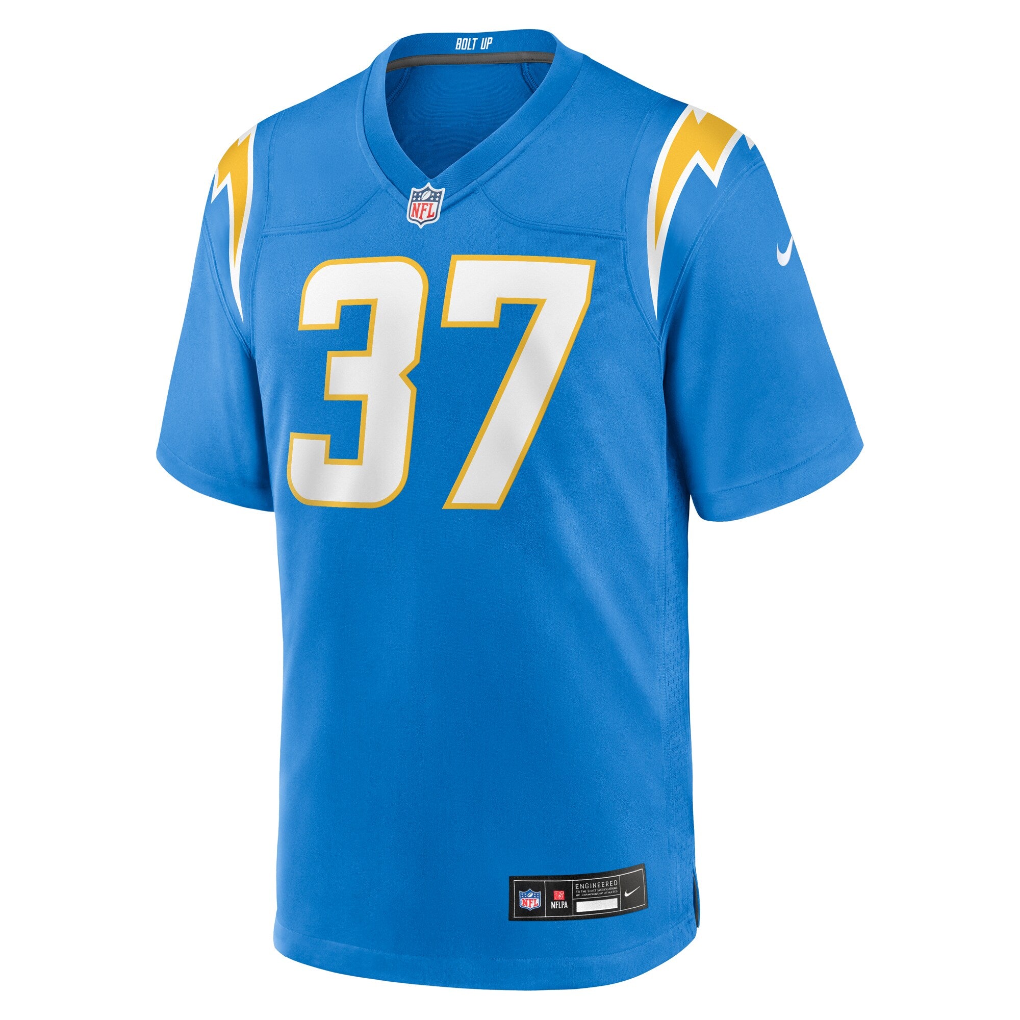 Isas Waxter Los Angeles Chargers Nike Team Game Jersey -  Powder Blue