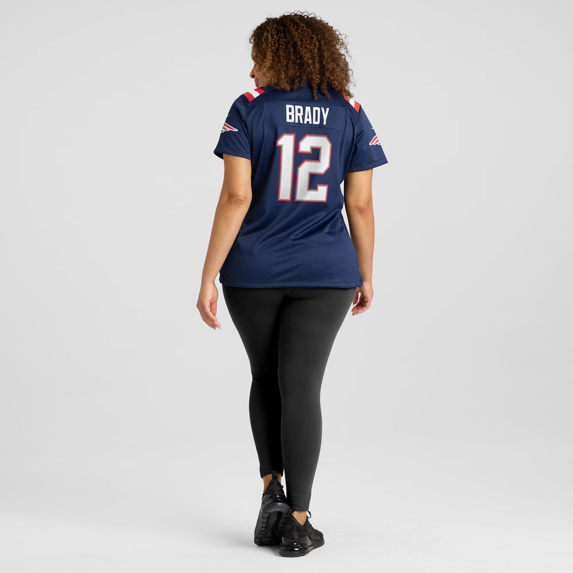 Tom Brady New England Patriots Nike Women's Retired Game Jersey - Navy
