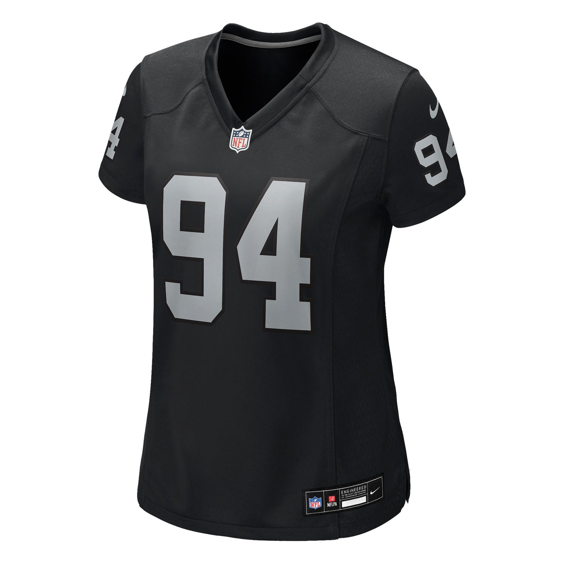 Christian Wilkins Las Vegas Raiders Nike Women's Team Game Jersey - Black