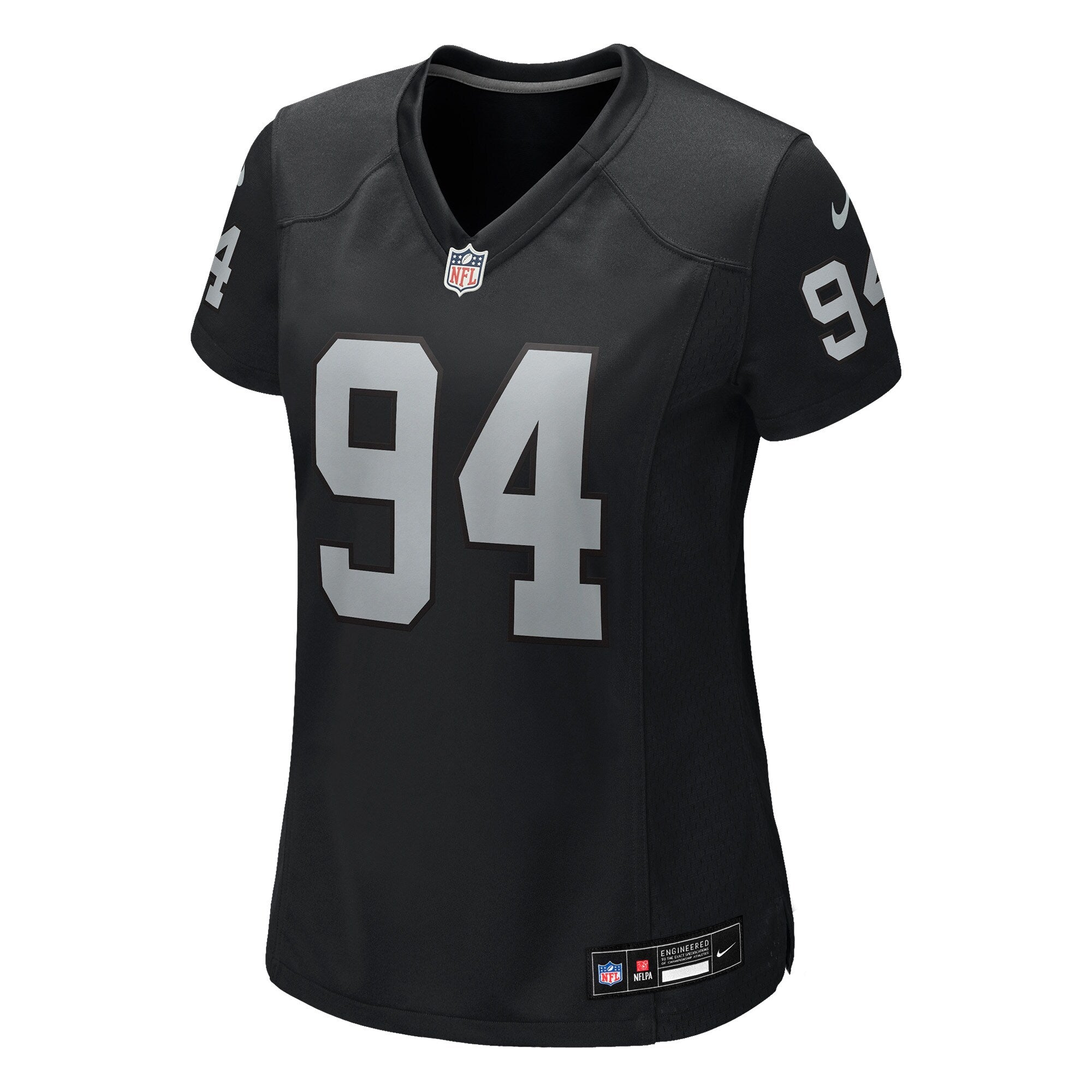 Christian Wilkins Las Vegas Raiders Nike Women's Team Game Jersey - Black