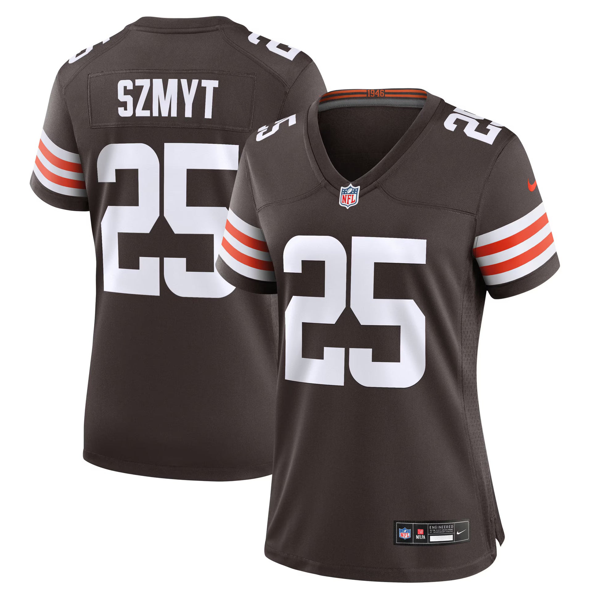Andre Szmyt Cleveland Browns Nike Women's Team Game Jersey -  Brown