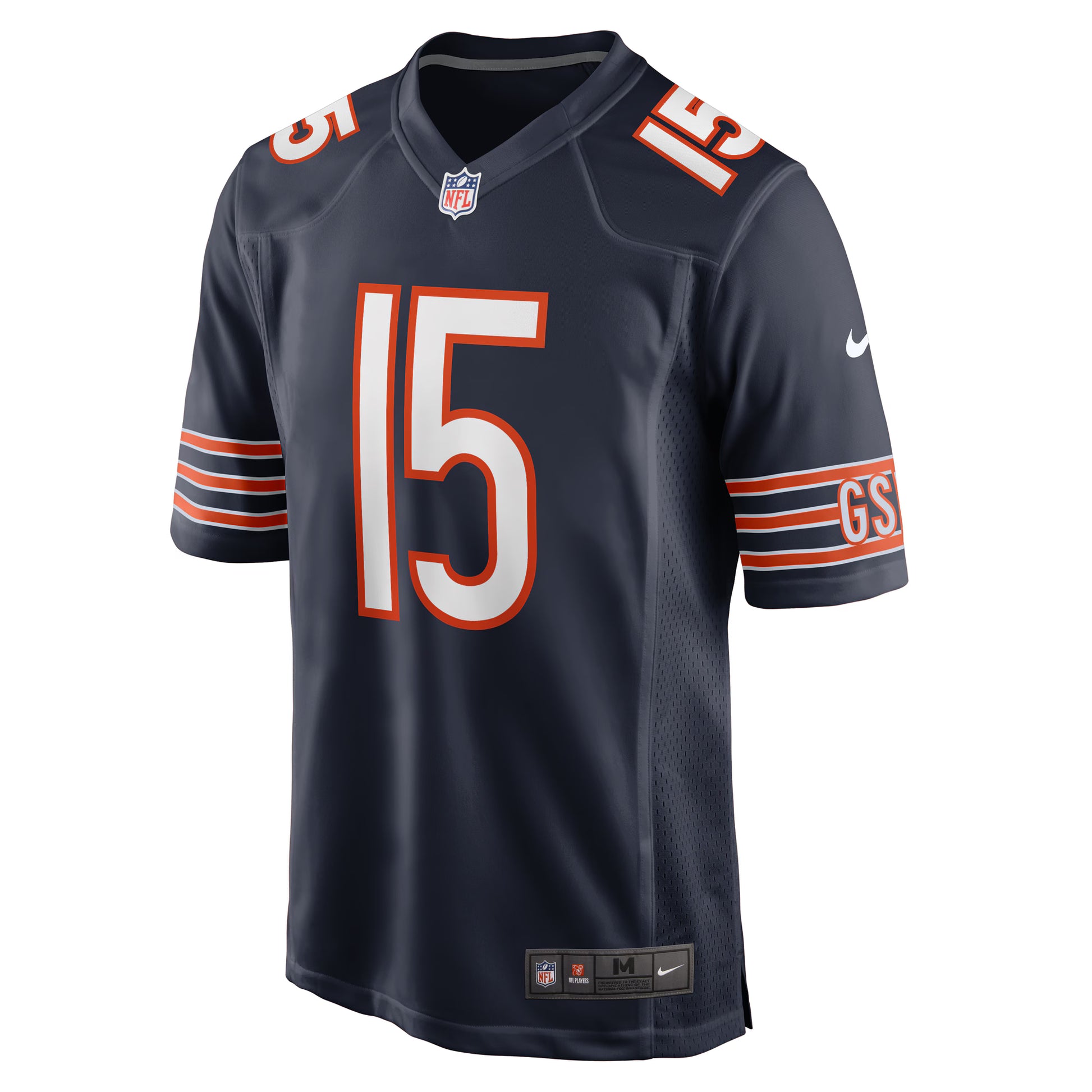 Rome Odunze Chicago Bears Nike  Player Game Jersey - Navy