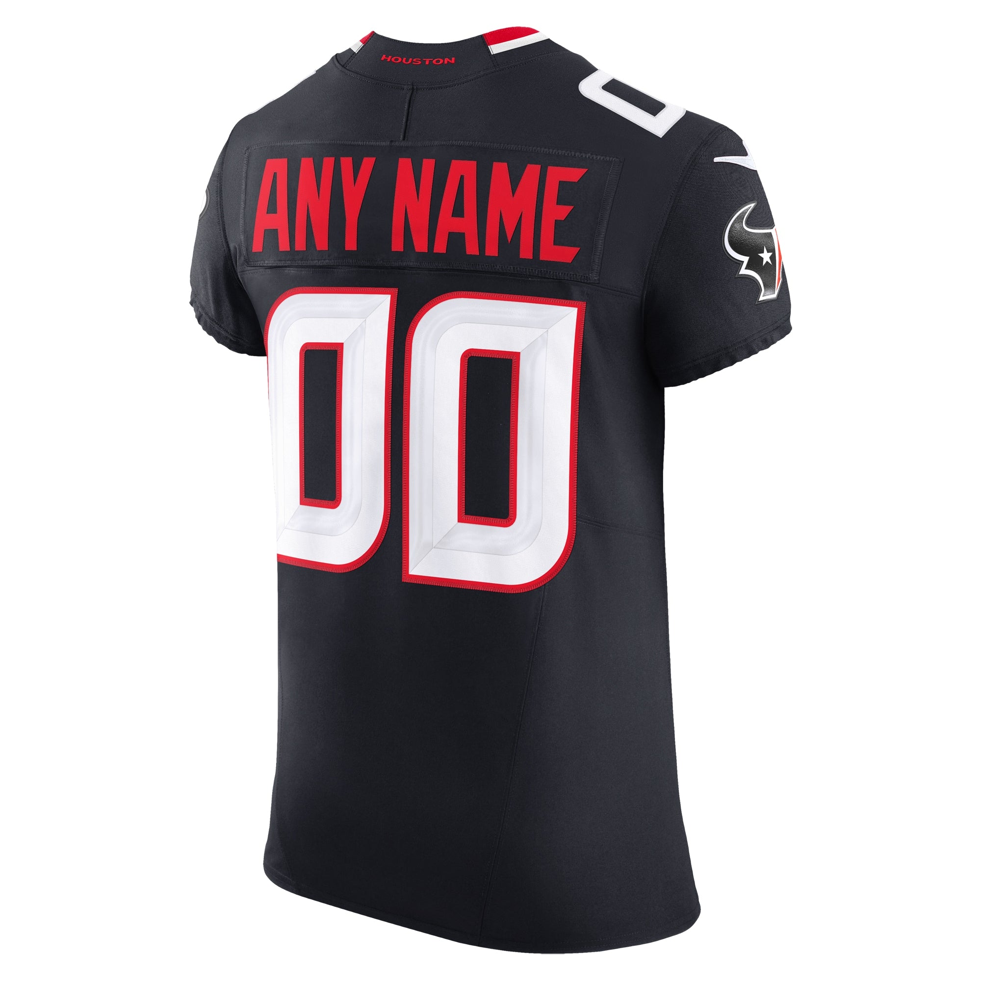 Houston Texans Nike Team Vapor F.U.S.E. Elite Custom Jersey -  Navy