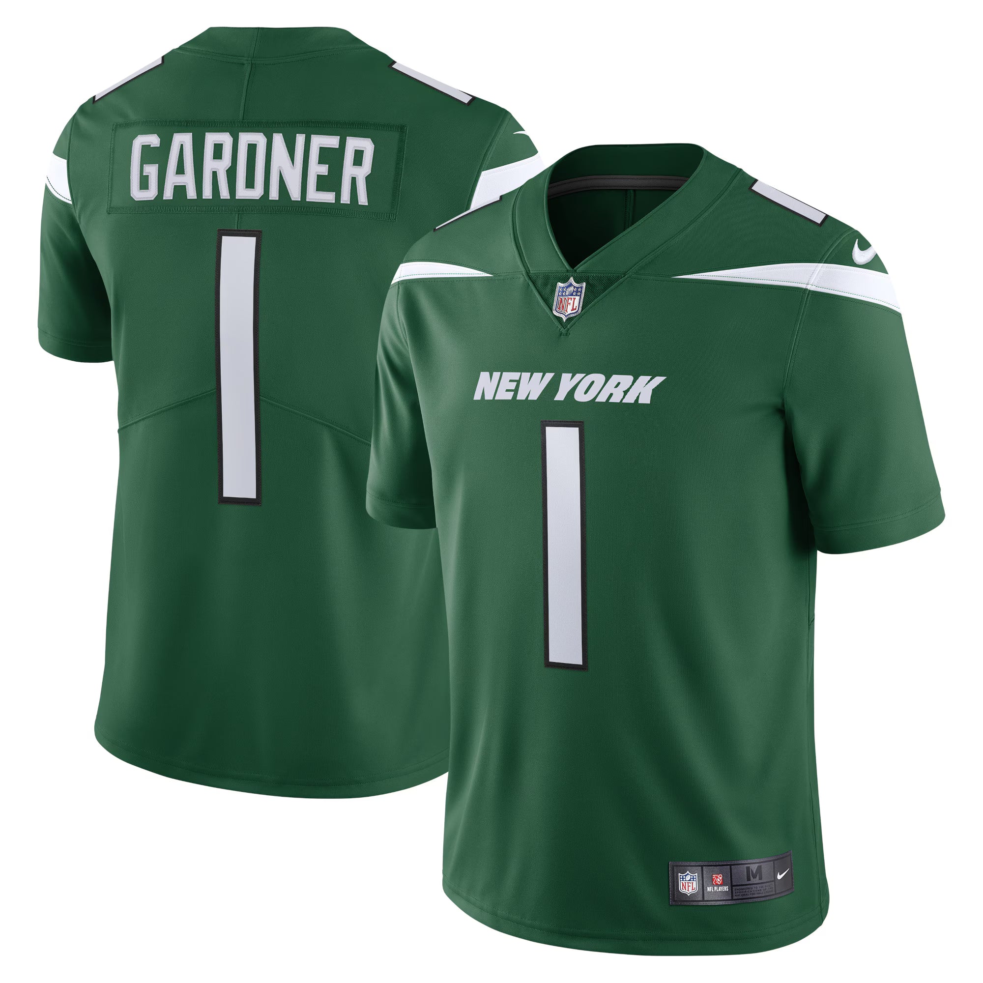 Ahmad Sauce Gardner New York Jets Nike Men's Vapor Limited Jersey - Green