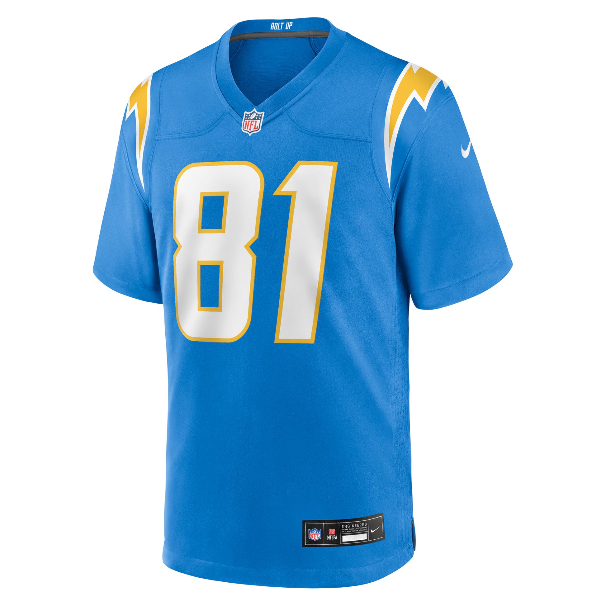 Mike Williams Los Angeles Chargers Nike Team Game Jersey -  Powder Blue