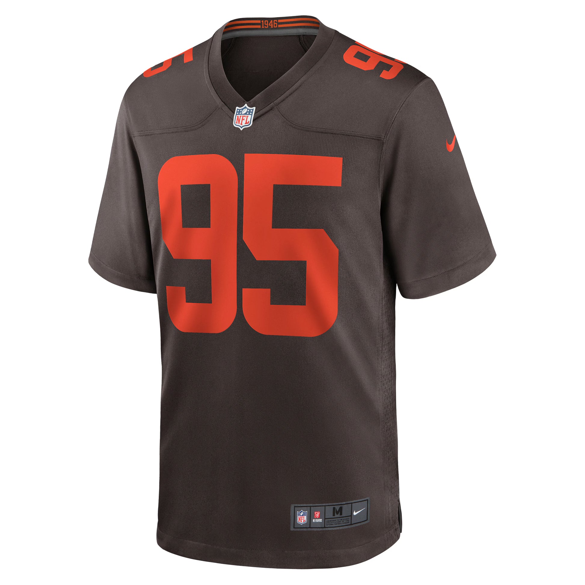 Myles Garrett Cleveland Browns Nike Alpha Dawg Game Jersey - Brown