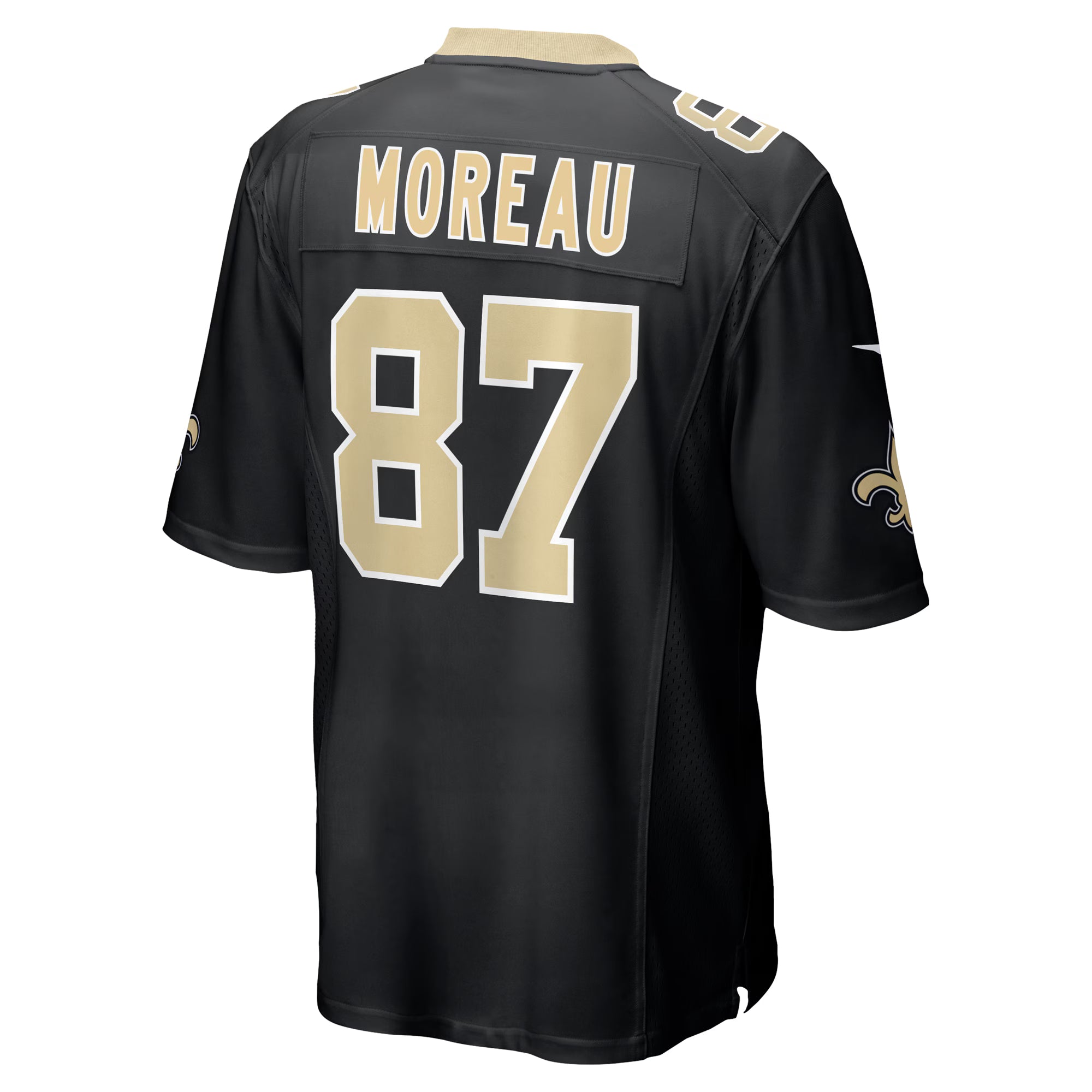 Foster Moreau New Orleans Saints Nike Team Game Jersey -  Black