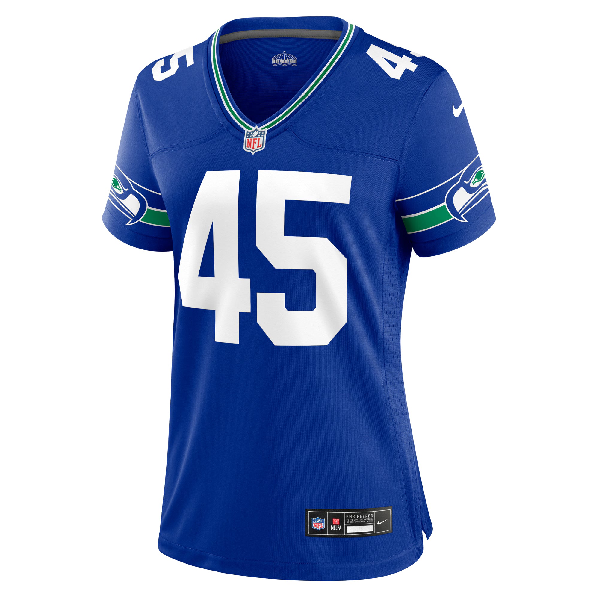 Kenny Easley Seattle Seahawks Nike Women's Throwback Retired Player Game Jersey - Royal