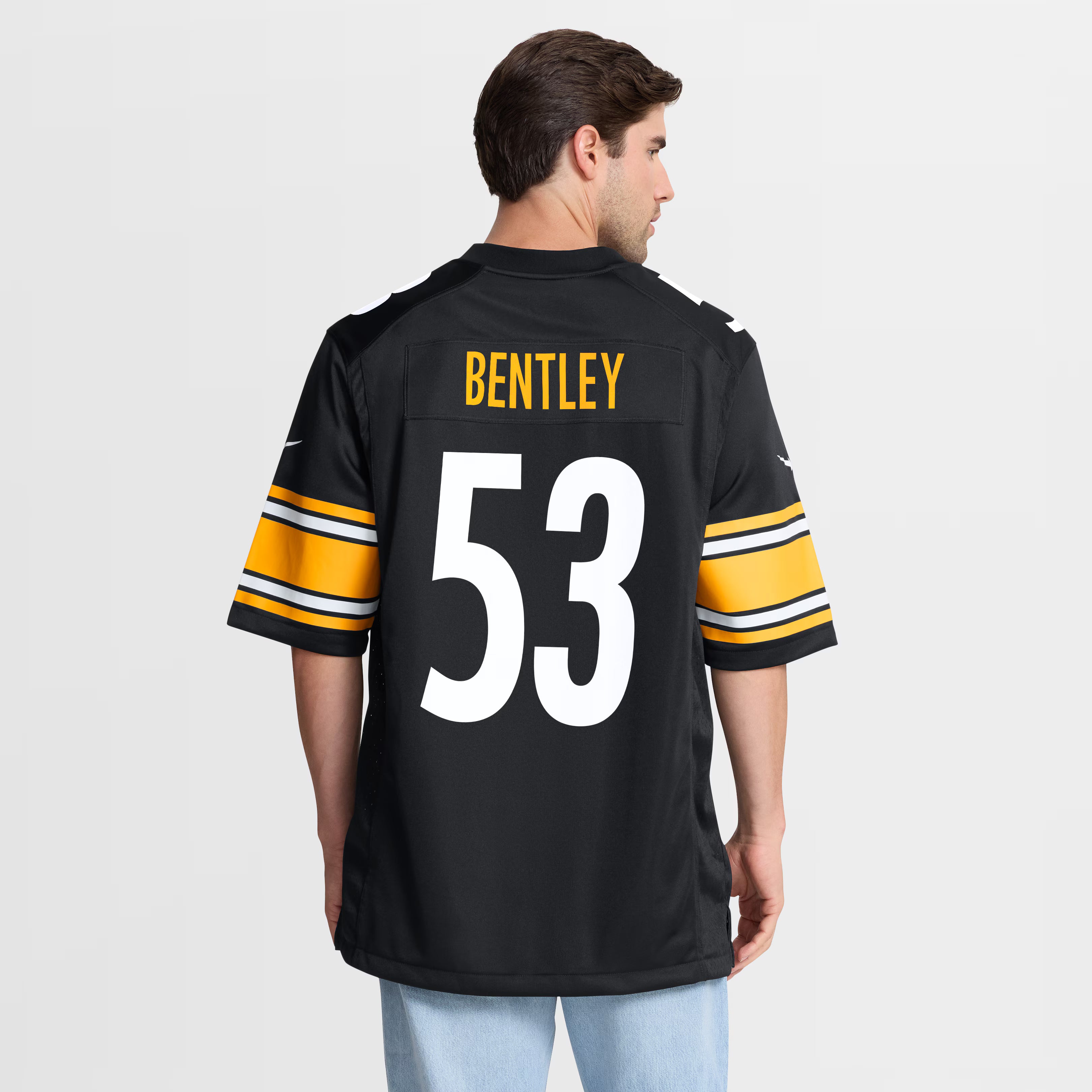 JaWhaun Bentley Pittsburgh Steelers Nike Team Game Jersey -  Black