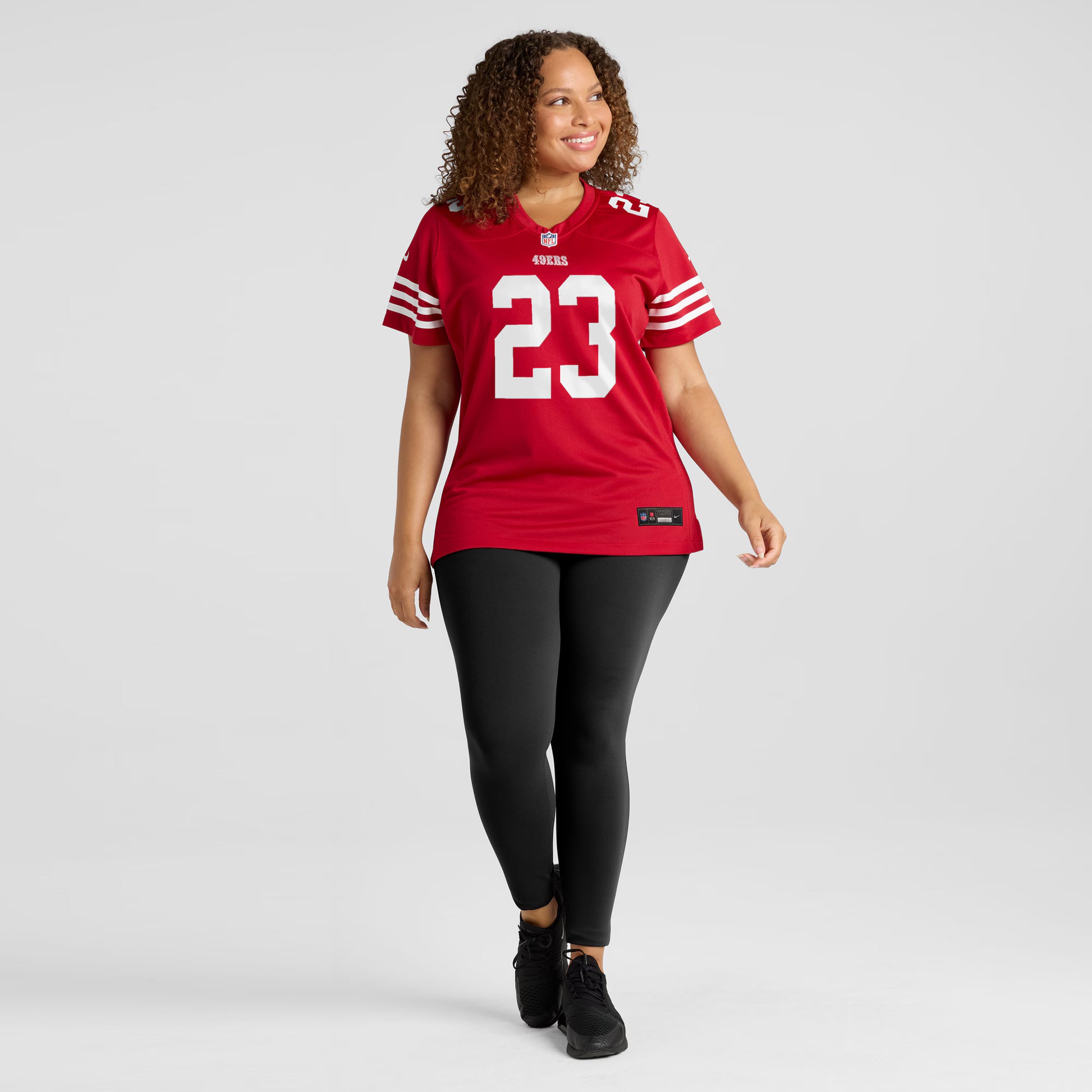 Christian McCaffrey San Francisco 49ers Nike Women's Player Jersey - Scarlet