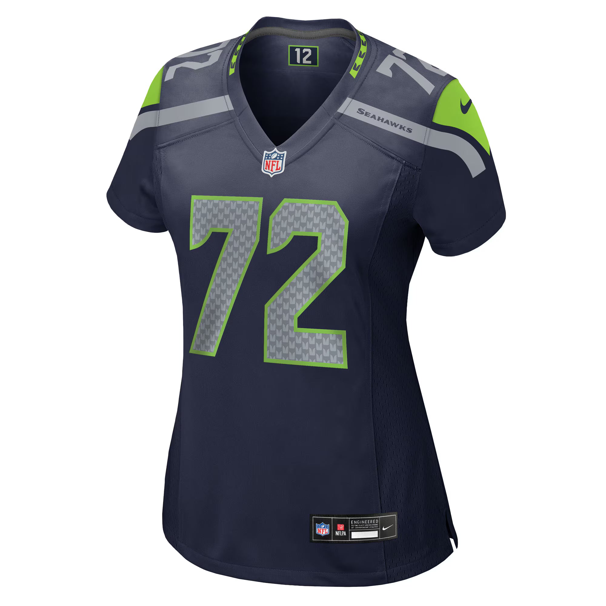 Abraham Lucas Seattle Seahawks Nike Women's Team Game Jersey -  College Navy