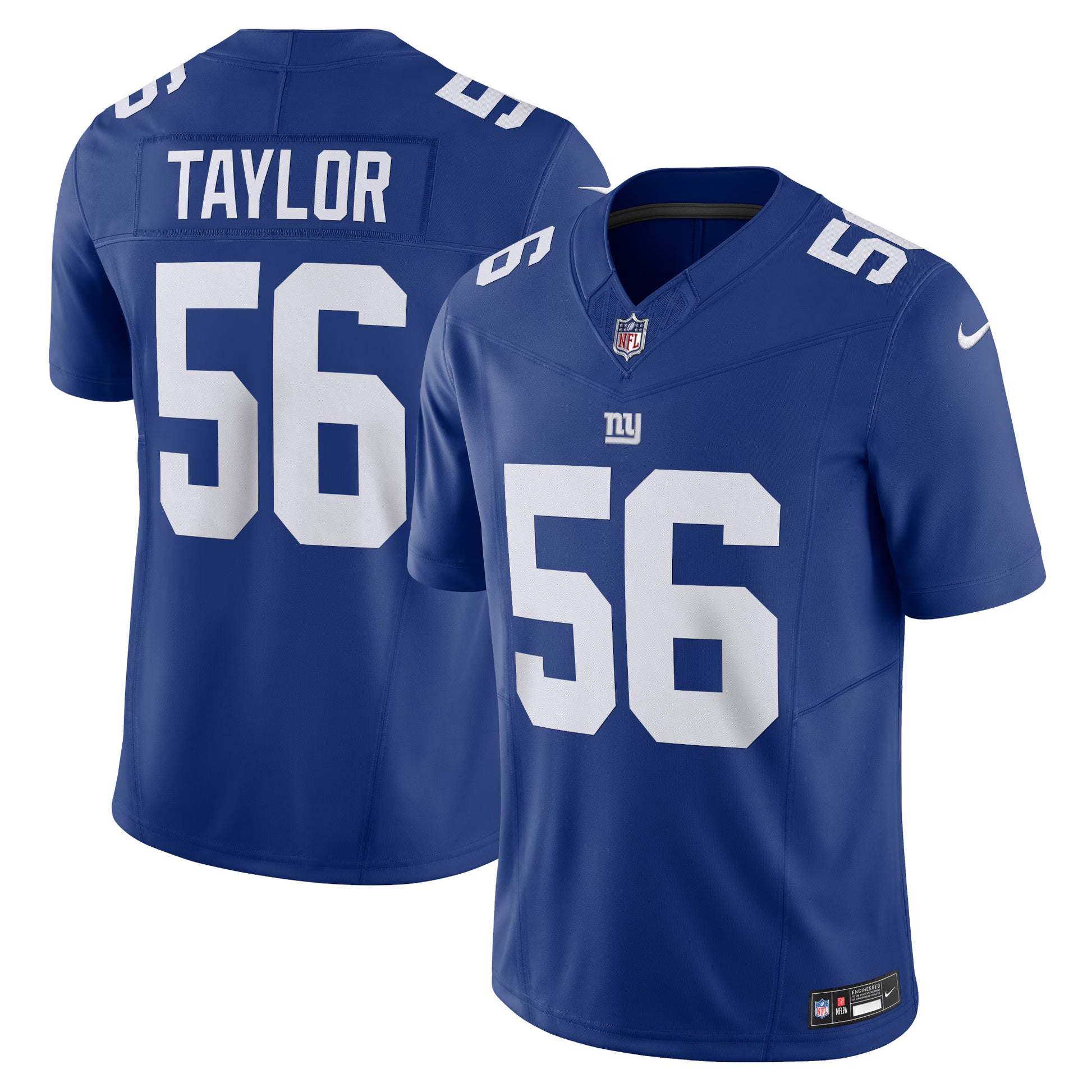 Lawrence Taylor New York Giants Nike Vapor F.U.S.E. Limited Jersey - Royal