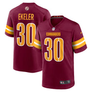 Austin Ekeler Washington Commanders Nike Game Player Jersey - Burgundy