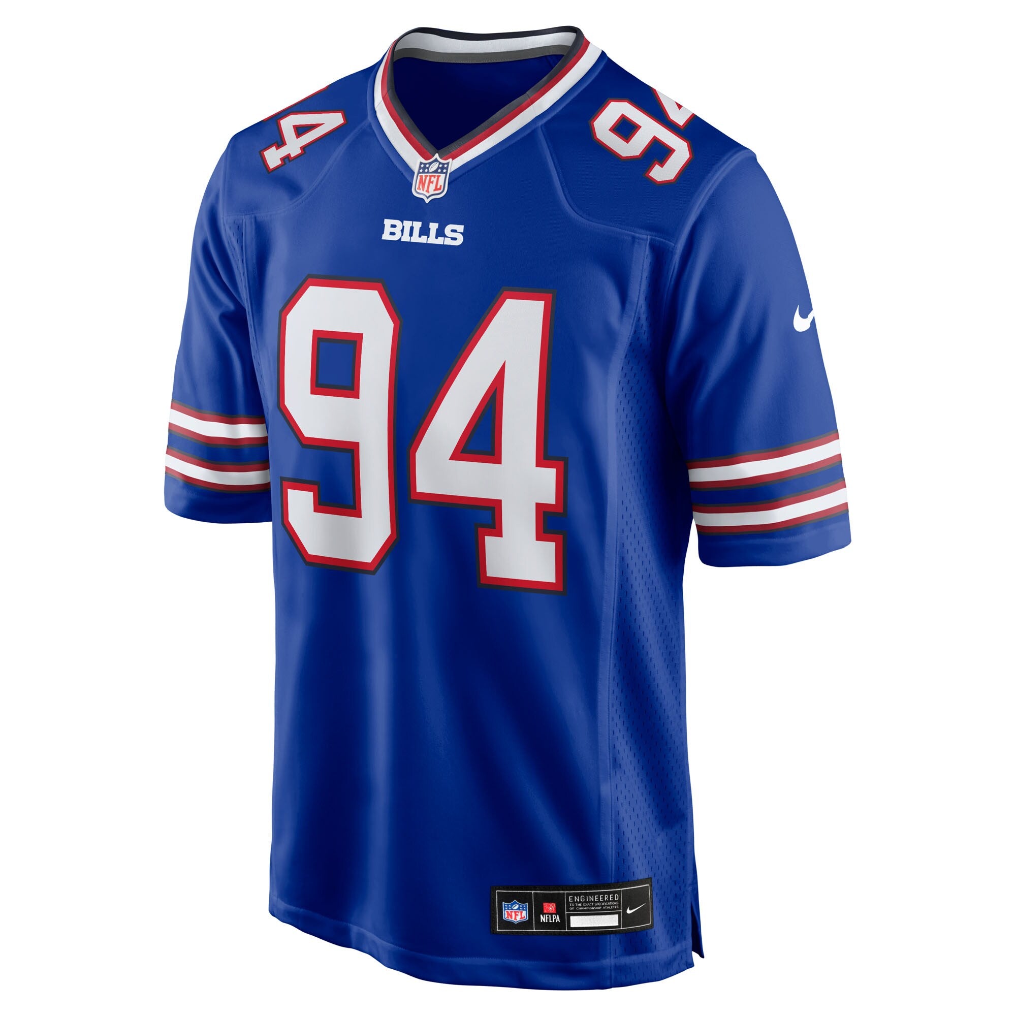 Landon Jackson Buffalo Bills Nike Team Game Jersey -  Royal