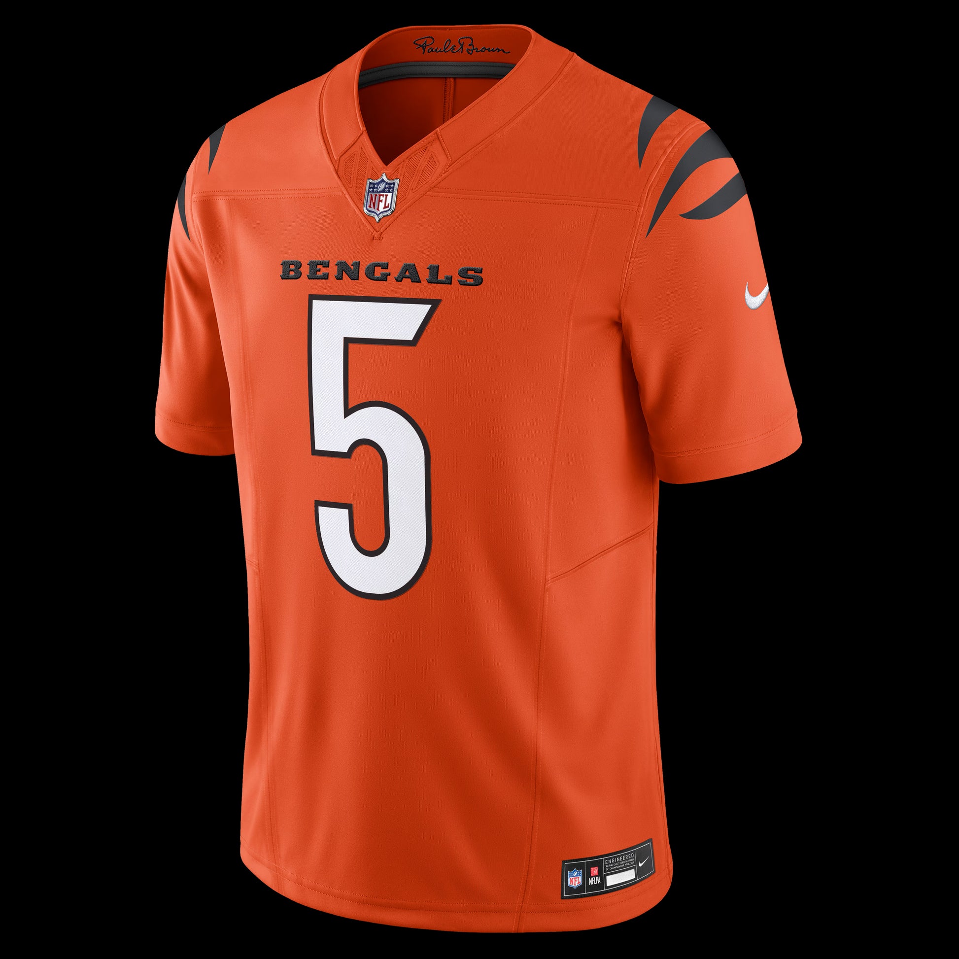 Tee Higgins Cincinnati Bengals Nike Vapor F.U.S.E. Limited Jersey - Orange