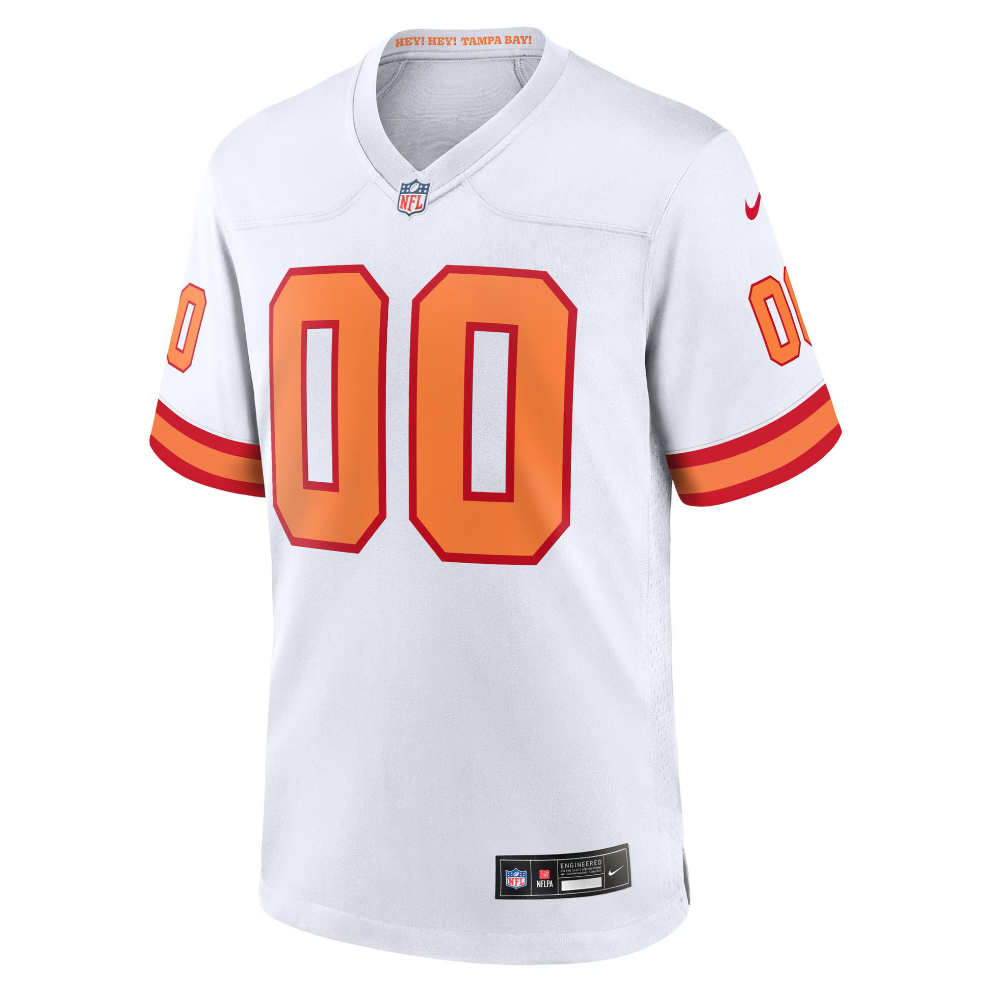 76 Tampa Bay Buccaneers Nike 50th Season Custom Game Jersey - White