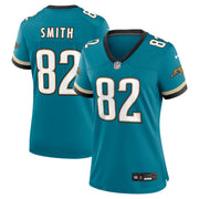 Jimmy Smith Jacksonville Jaguars Nike Women's Prowler Throwback Retired Player Game Jersey - Teal