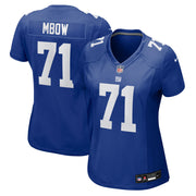 Marcus Mbow New York Giants Nike Women's Team Game Jersey -  Royal