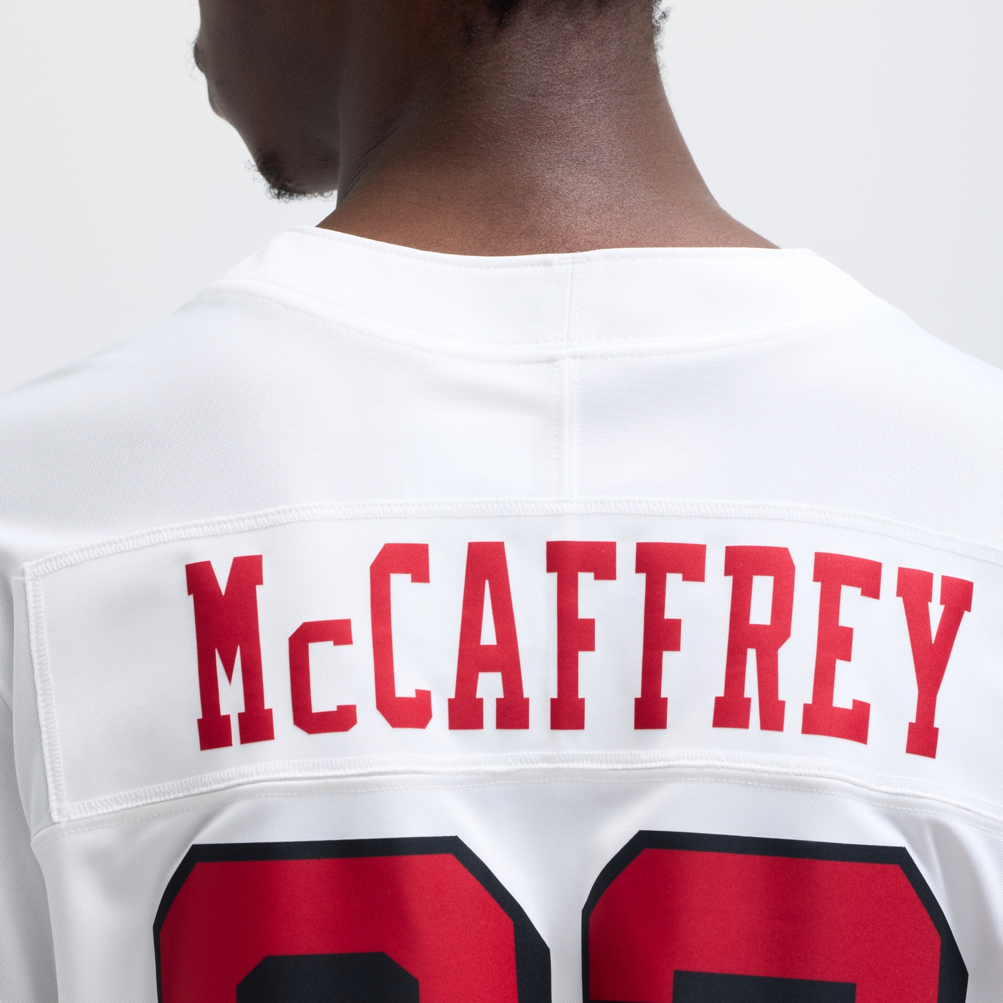 Christian McCaffrey San Francisco 49ers Nike Vapor F.U.S.E. Limited 2nd Alternate Jersey - White