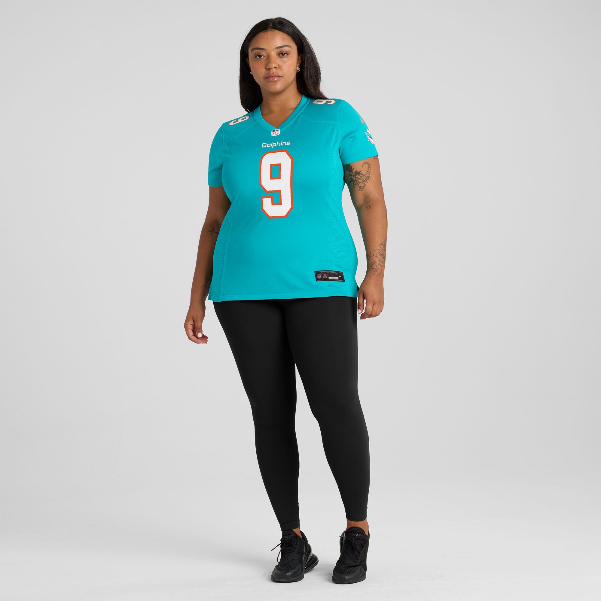 Ifeatu Melifonwu Miami Dolphins Nike Women's Team Game Jersey -  Aqua