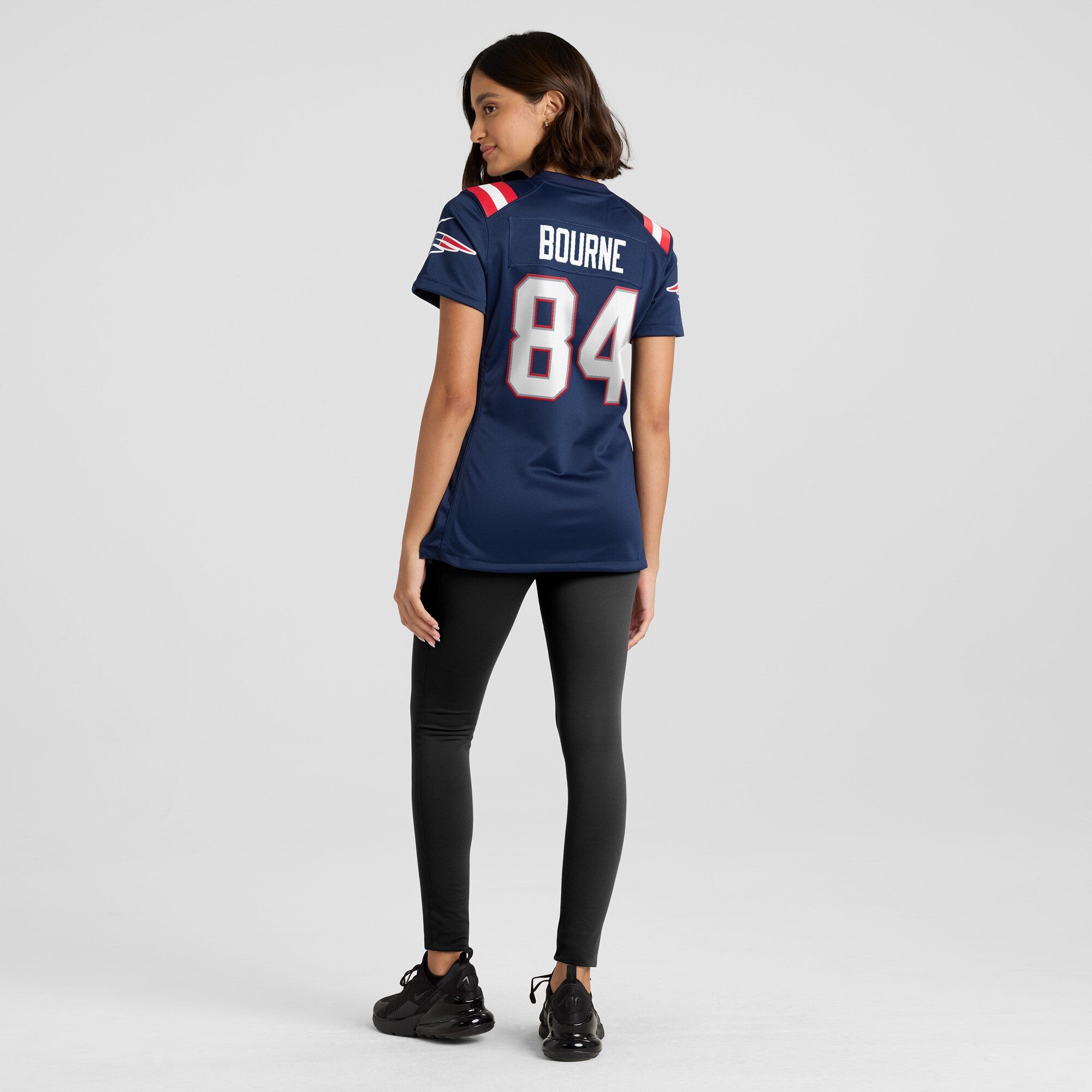 Kendrick Bourne New England Patriots Nike Women's Game Jersey - Navy