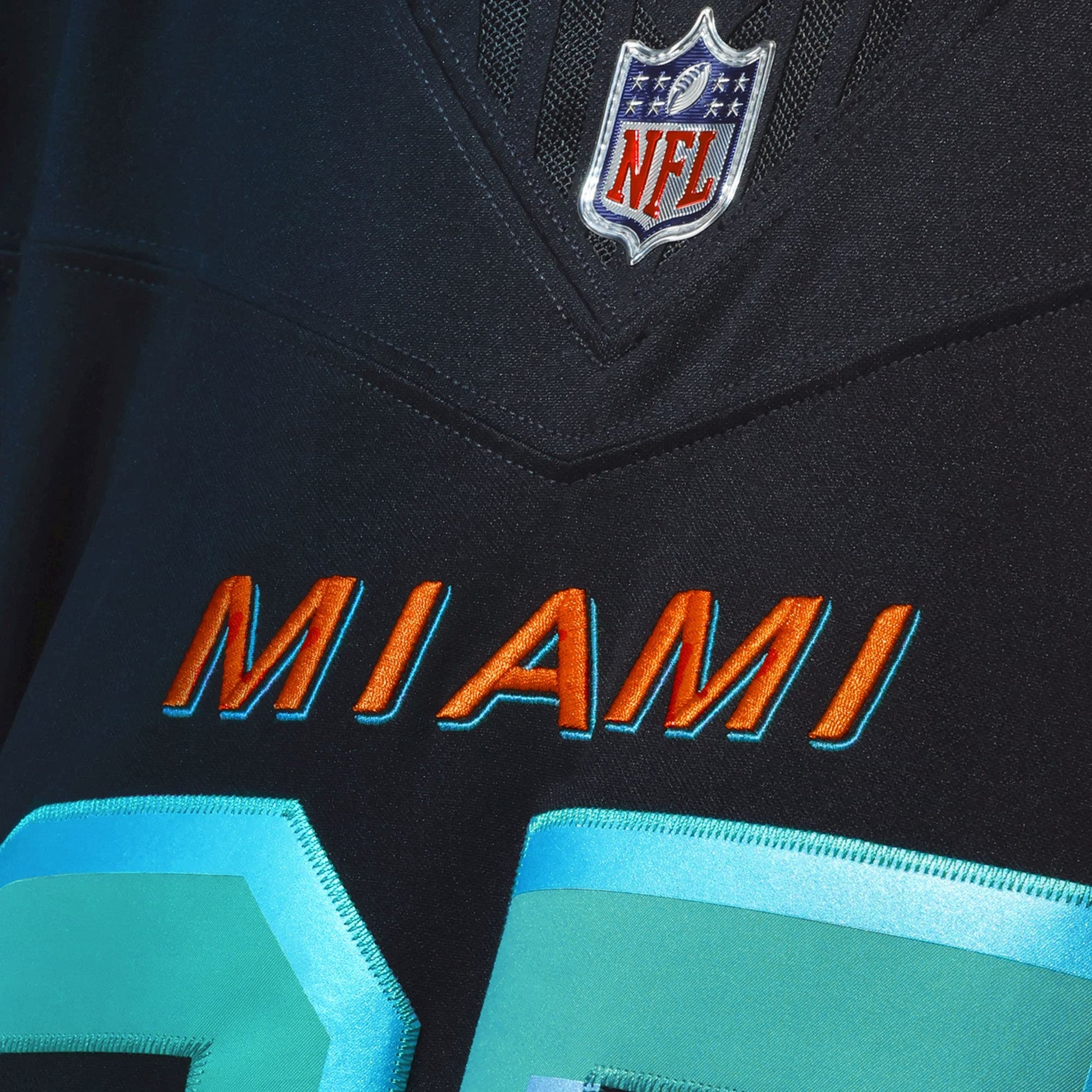 Tyreek Hill Miami Dolphins Nike 2025 Rivalries Collection Limited Jersey - Pitch Blue