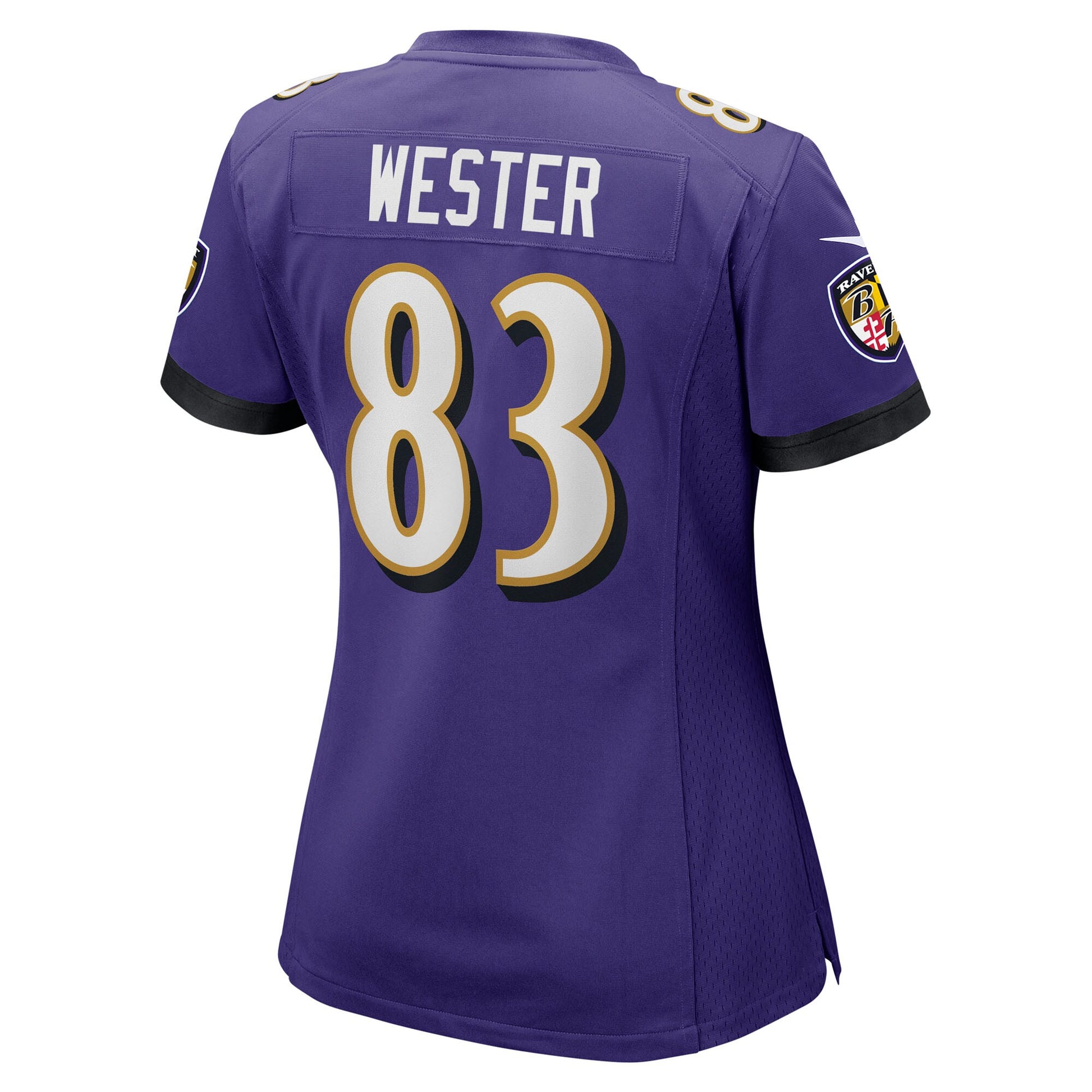 LaJohntay Wester Baltimore Ravens Nike Women's Team Game Jersey -  Purple