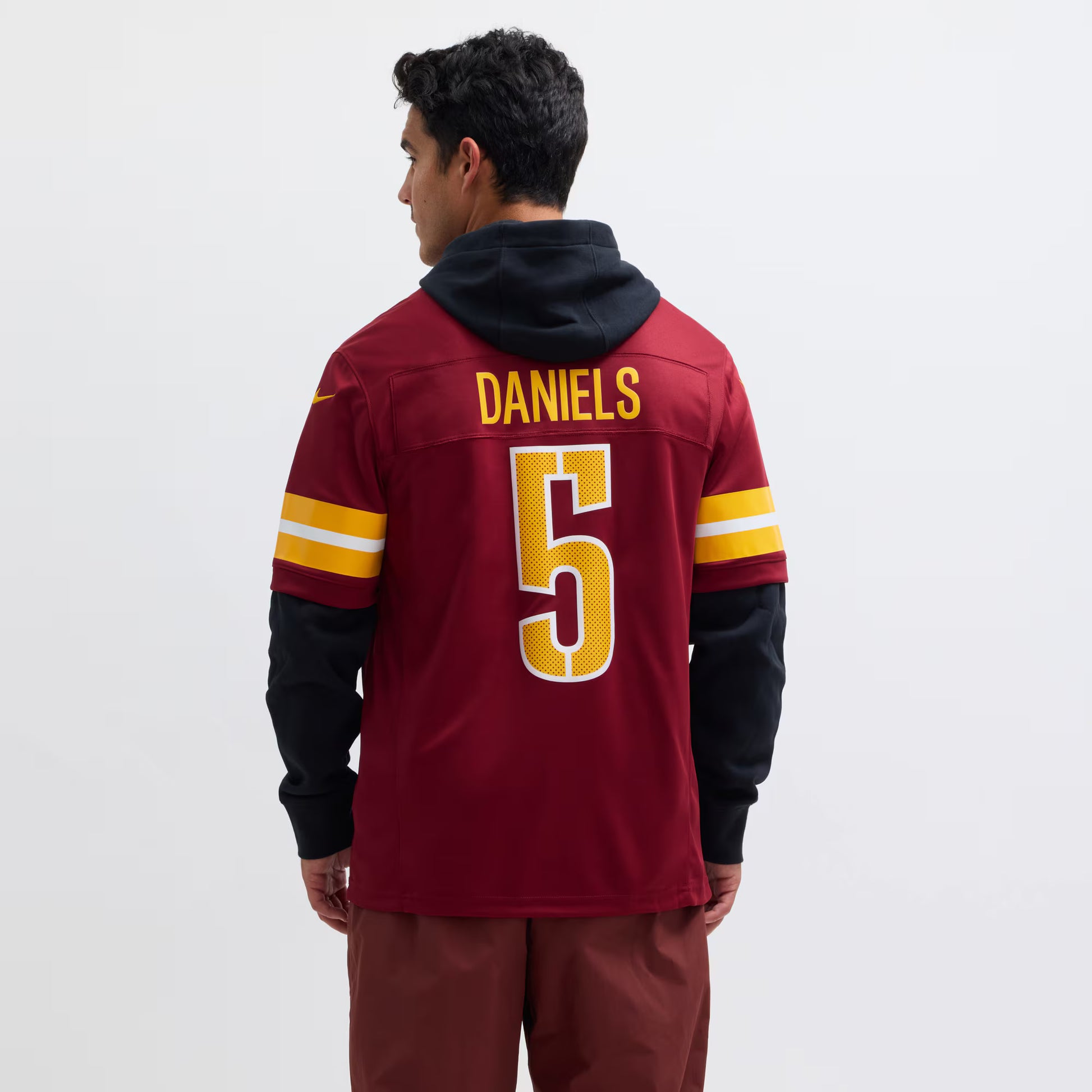 Jayden Daniels Washington Commanders Nike Vapor F.U.S.E. Limited Jersey - Burgundy