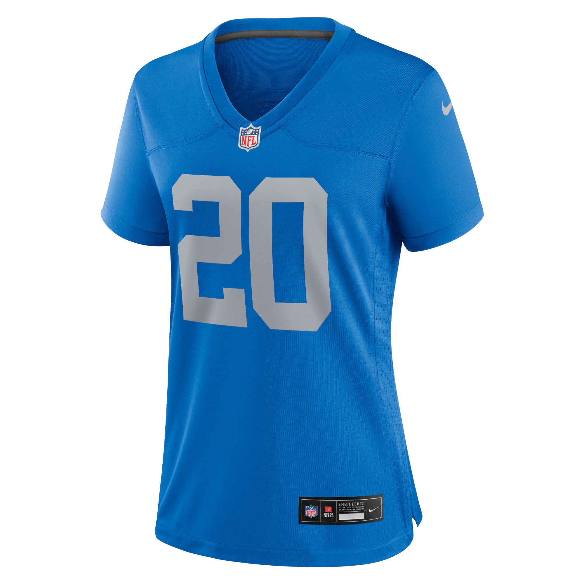 Barry Sanders Detroit Lions Nike Women's Alternate Game Jersey - Blue