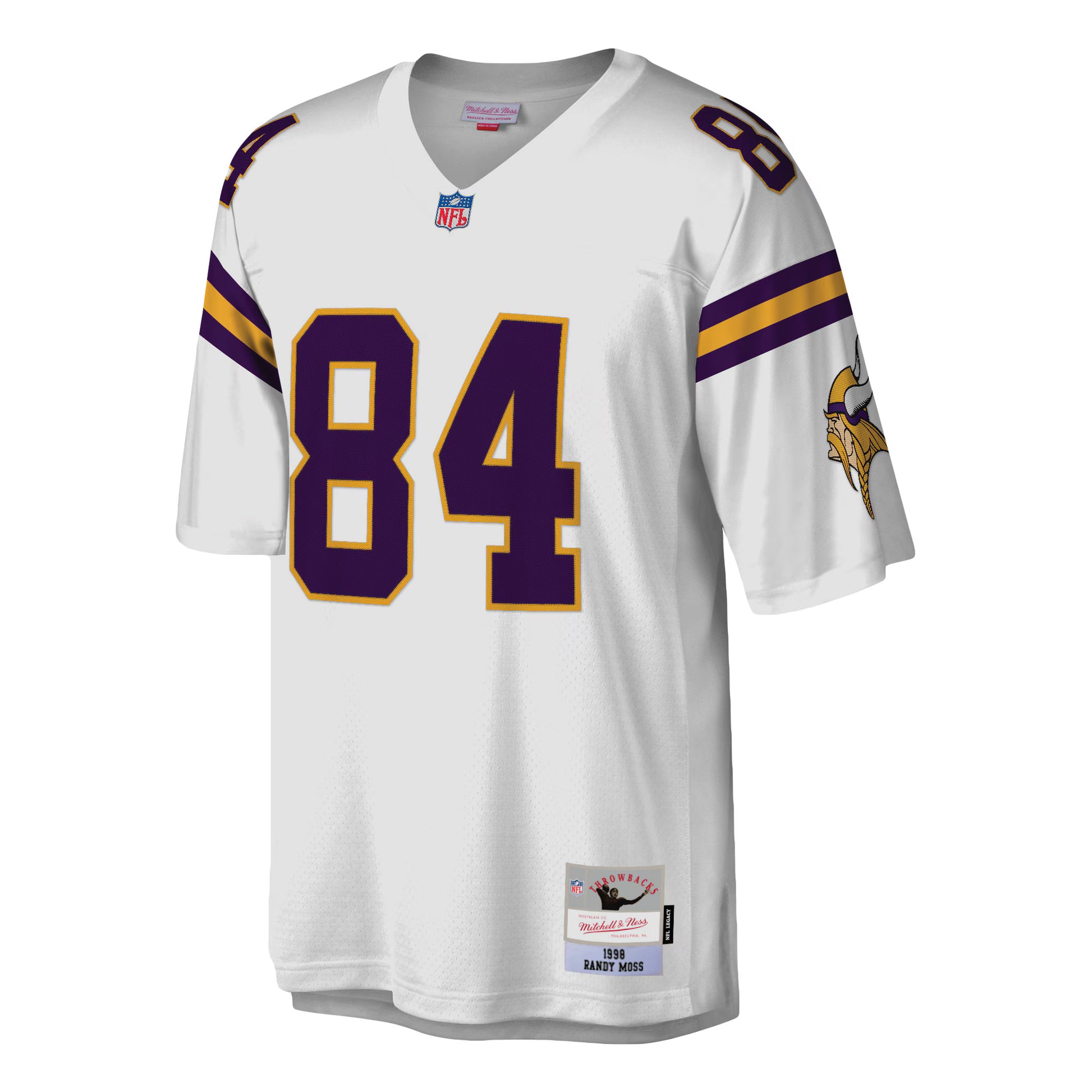 Randy Moss Minnesota Vikings Mitchell &amp; Ness Legacy Replica Jersey - White