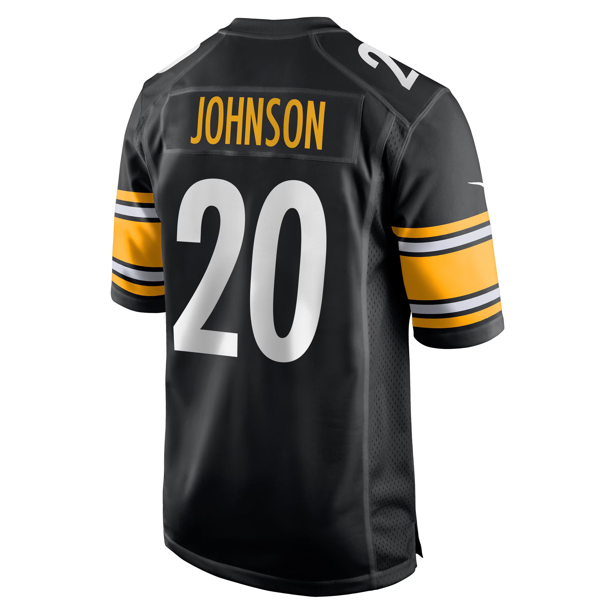 Kaleb Johnson Pittsburgh Steelers Nike Team Game Jersey -  Black