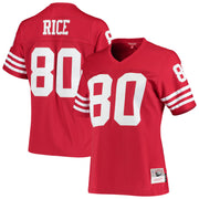 Jerry Rice San Francisco 49ers Mitchell &amp; Ness Women's 1990 Legacy Replica Jersey - Scarlet