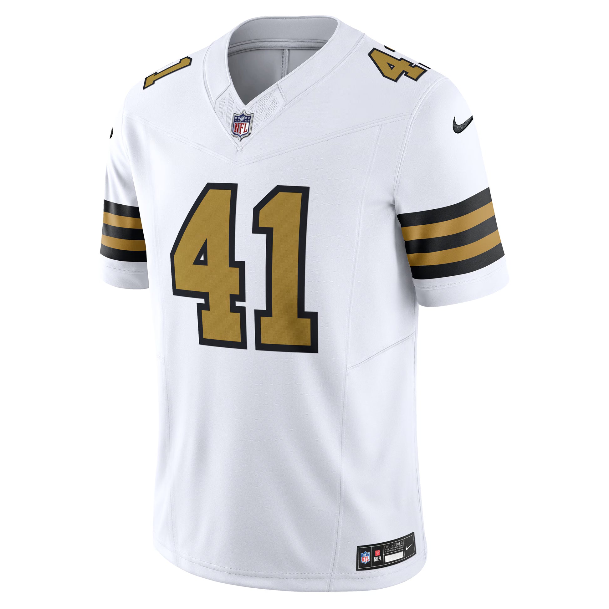Alvin Kamara New Orleans Saints Nike Alternate Vapor F.U.S.E. Limited Jersey - White