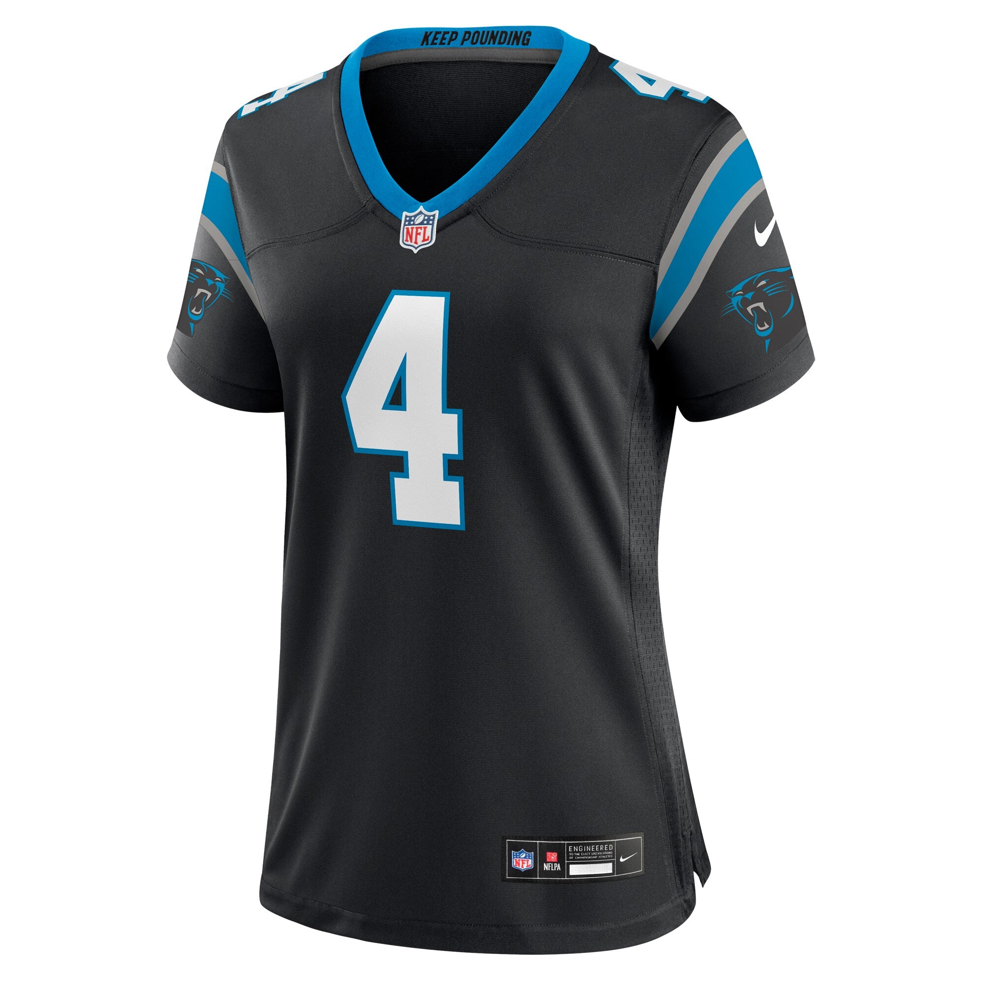 Eddy Pineiro Carolina Panthers Nike Women's Team Game Jersey - Black